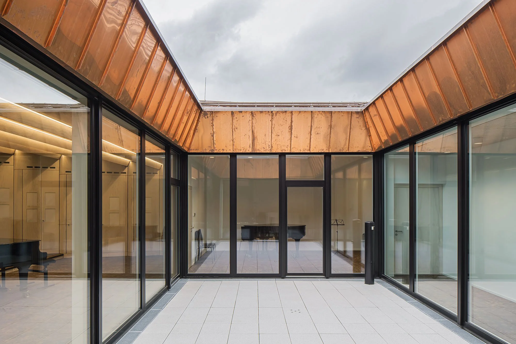 Klangkörper Wilten, Innsbruck, Studio 23 Architektur, Gutmann, Stift Wilten, Wiltener Sängerknaben, Christian Flatscher, Architekturfotografie, Fotografie, Architektur, Tirol