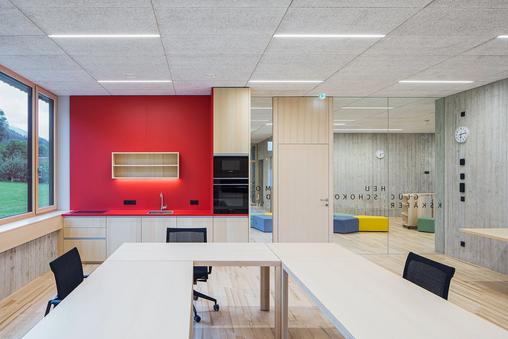 Bildungszentrum Terfens, Terfens, Heinlein Zierl Architekten, Michael Heinlein, Alois Zierl, Christian Flatscher, Architekturfotografie, Fotografie, Architektur, Tirol