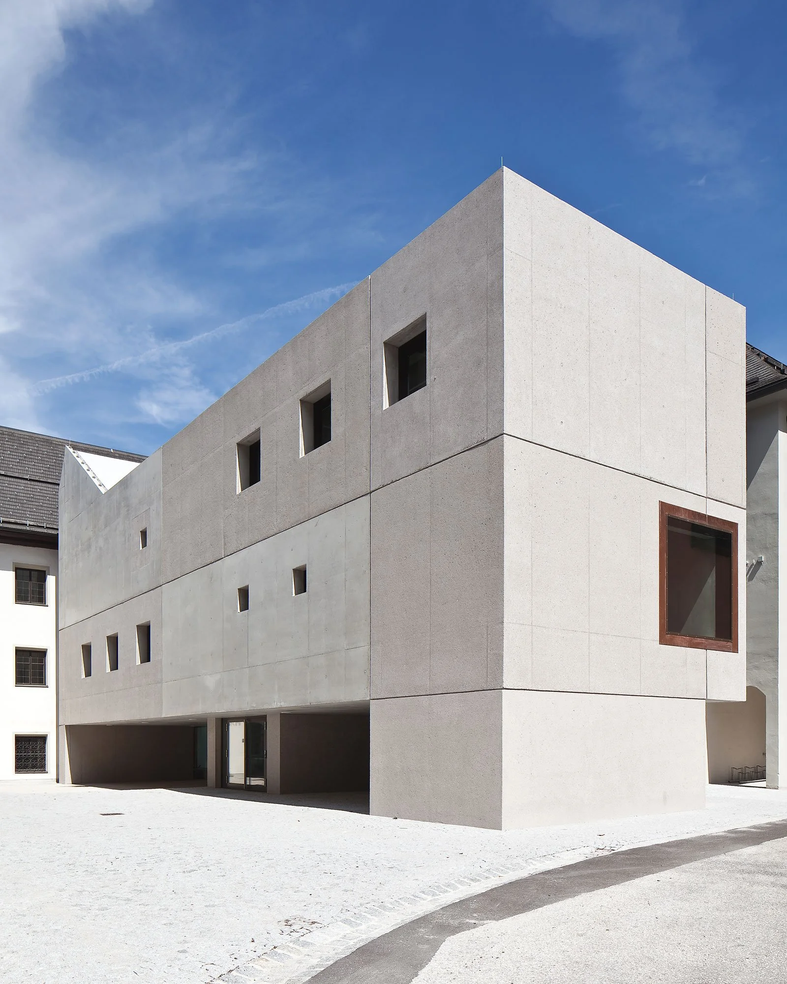 Hauptschule Rattenberg, Rattenberg, Daniel Fügenschuh, Christian Flatscher, Architekturfotografie, Fotografie, Architektur, Tirol