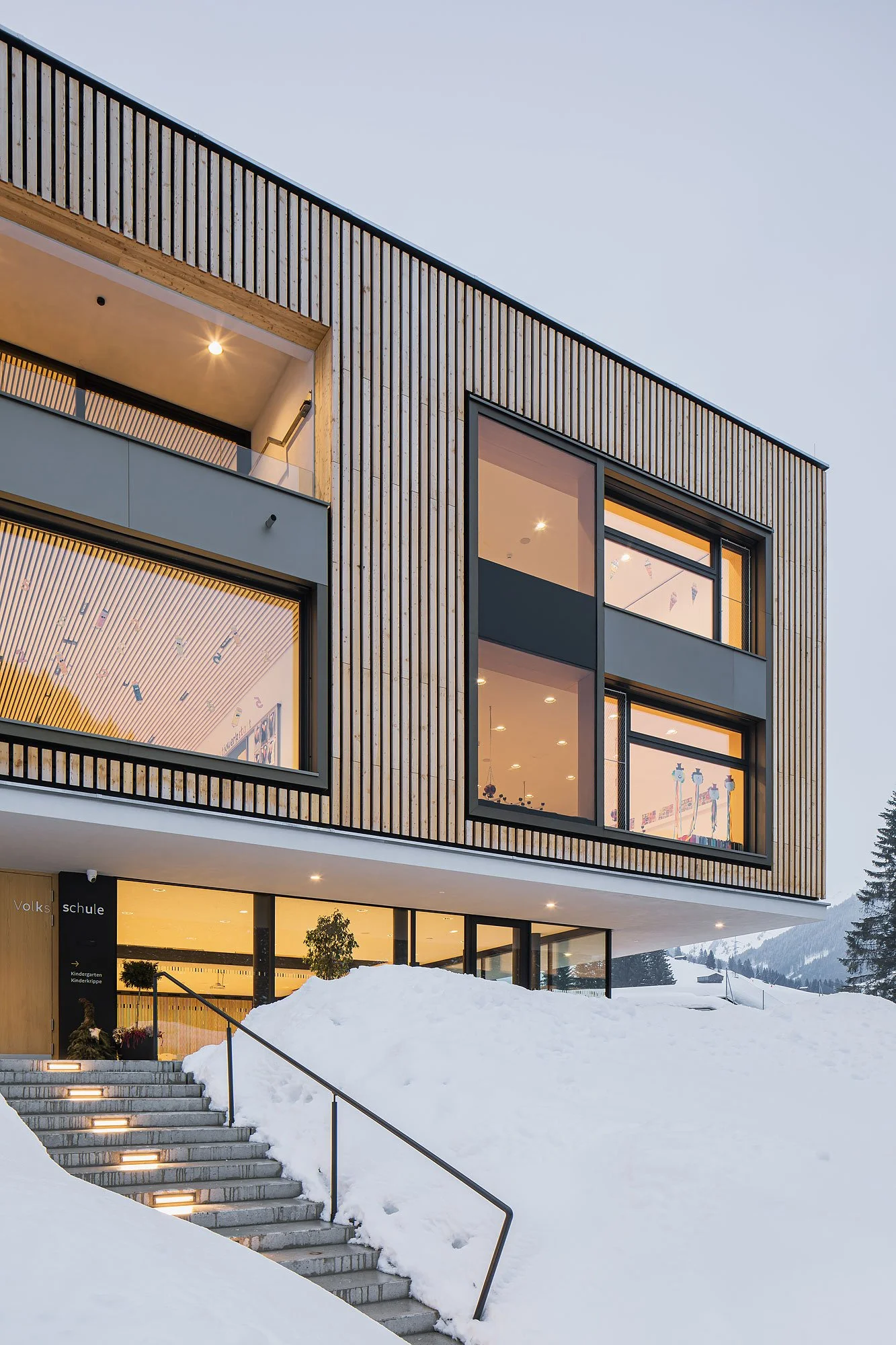 Bildungszentrum Gerlos, Gerlos, Unisono Architekten, Christian Flatscher, Architekturfotografie, Fotografie, Architektur, Tirol