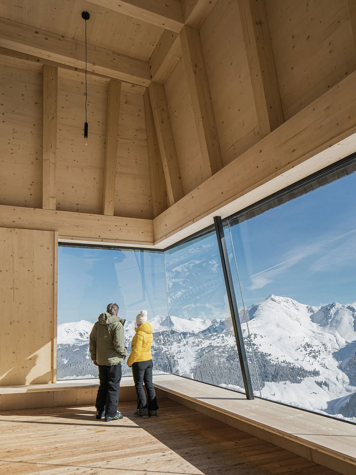 Hornbahn 2000, Alpbachtal, Snohetta Studio Innsbruck, Christian Flatscher, Architekturfotografie, Fotografie, Architektur, Tirol