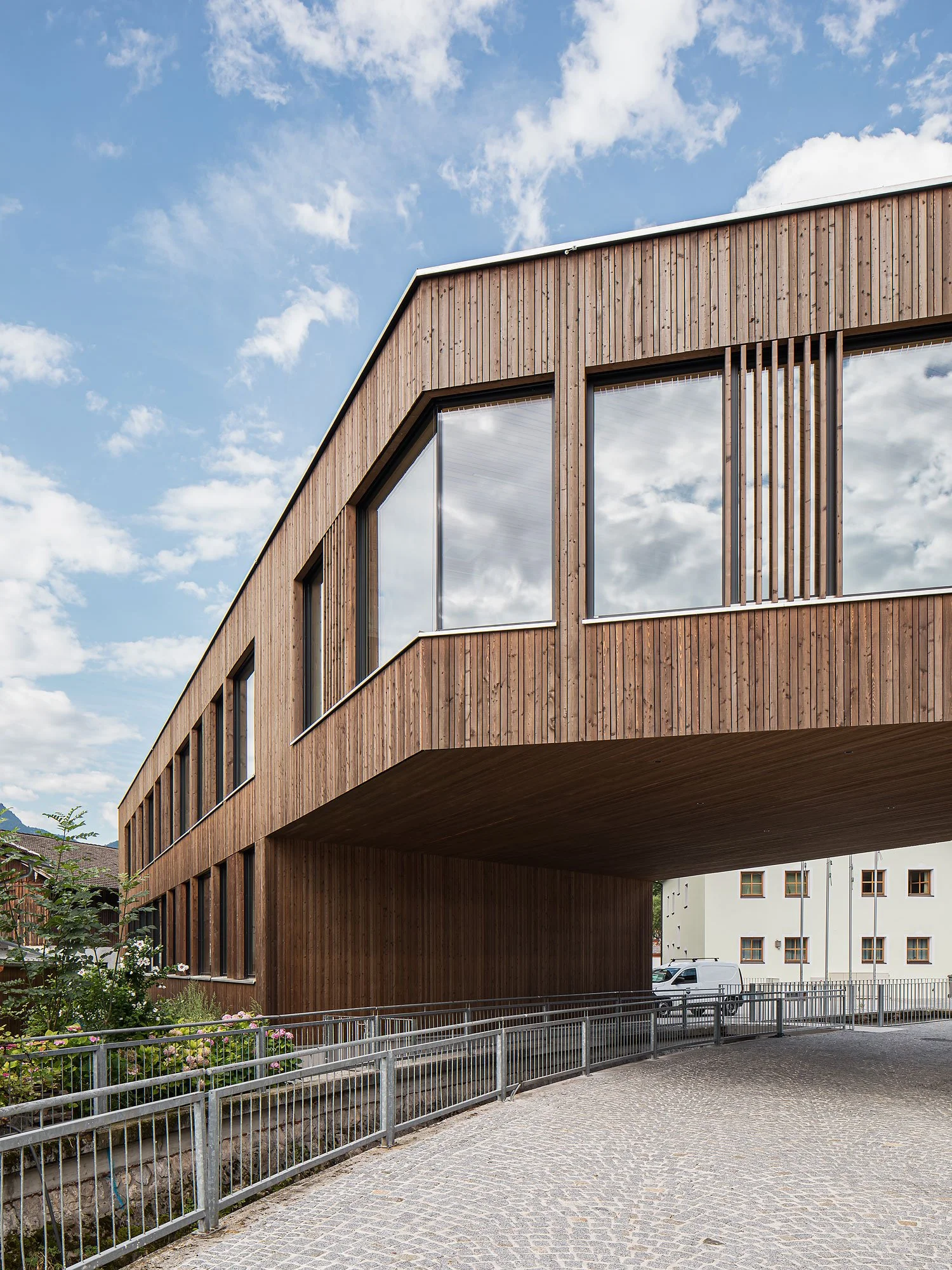 Volksschule Breitenbach, Breitenbach am Inn, Johannes Nägele, Christian Flatscher, Architekturfotografie, Fotografie, Architektur, Tirol