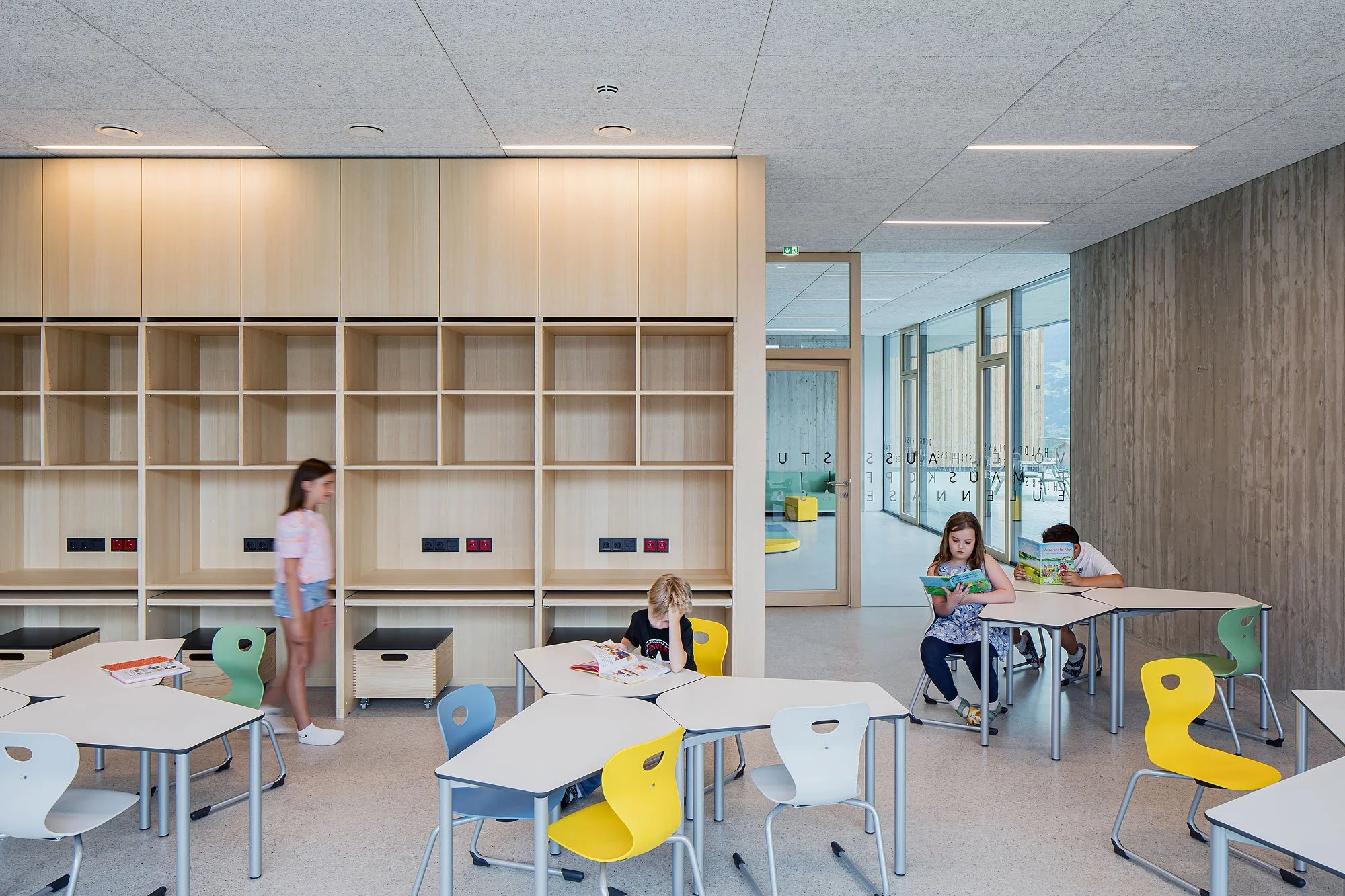Bildungszentrum Terfens, Terfens, Heinlein Zierl Architekten, Michael Heinlein, Alois Zierl, Christian Flatscher, Architekturfotografie, Fotografie, Architektur, Tirol