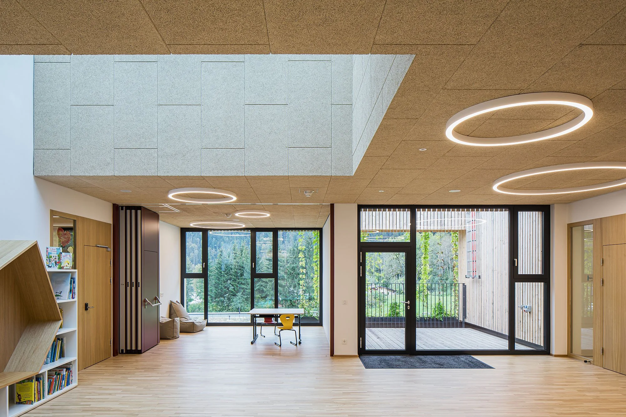 Bildungszentrum Thiersee, Thiersee, Studio 23 Architektur, Christian Flatscher, Architekturfotografie, Fotografie, Architektur, Tirol