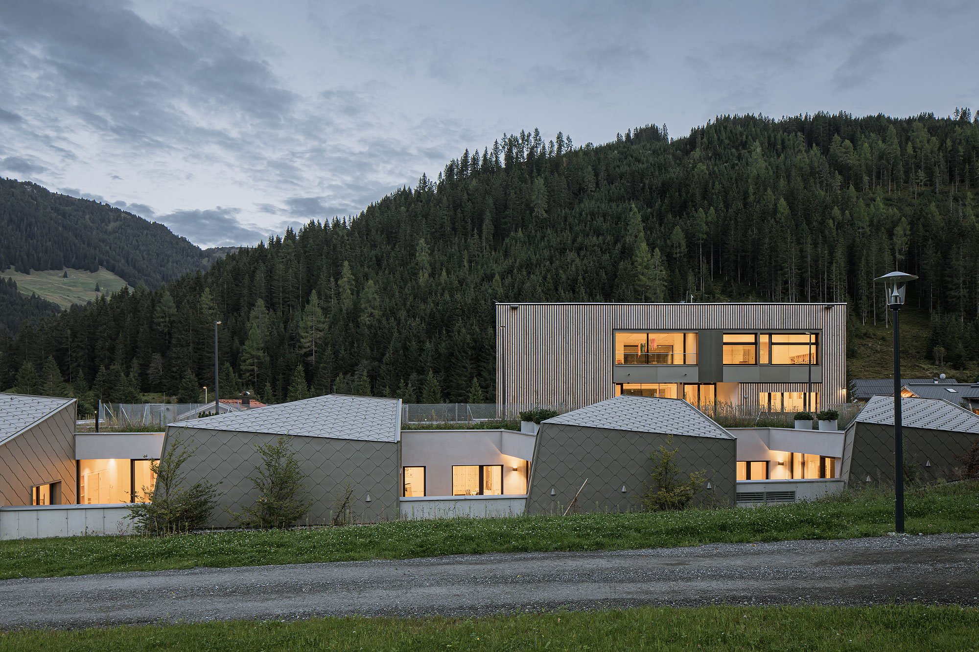 Bildungszentrum Gerlos, Gerlos, Unisono Architekten, Christian Flatscher, Architekturfotografie, Fotografie, Architektur, Tirol