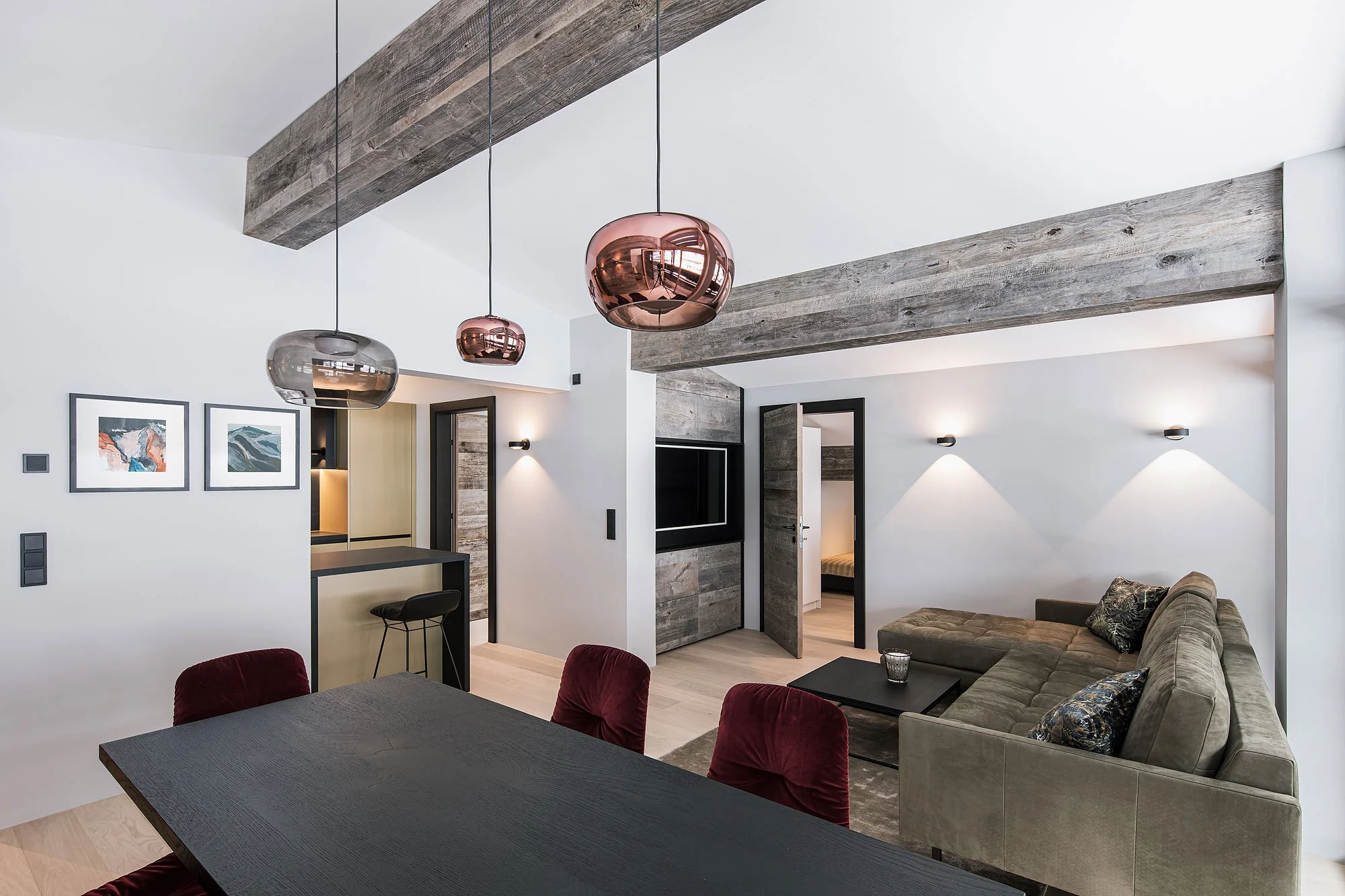 Wohnung AHL, St. Anton am Arlberg, Atelier Gitterle, Christian Flatscher, Architekturfotografie, Fotografie, Architektur, Tirol