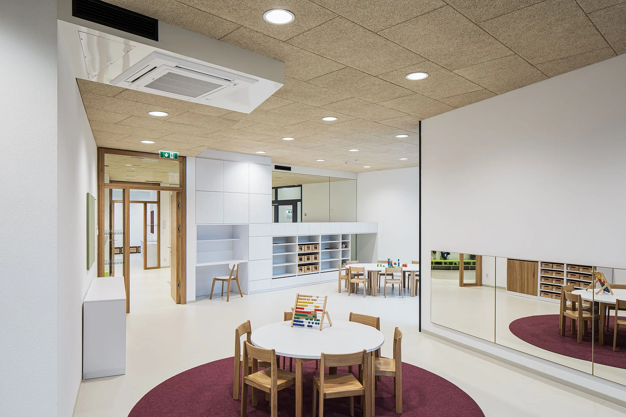 Kindergarten Reichenau Süd, Innsbruck, Mario Gasser, IIG, Christian Flatscher, Architekturfotografie, Fotografie, Architektur, Tirol