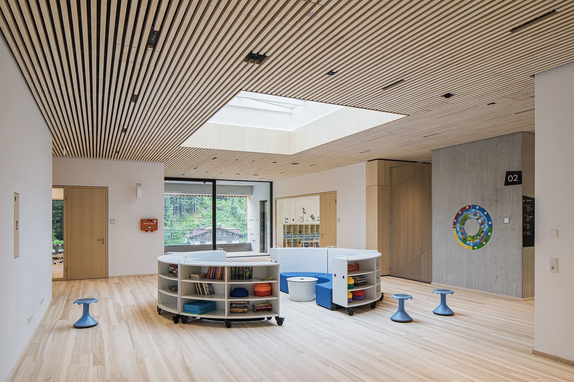 Bildungszentrum Gerlos, Gerlos, Unisono Architekten, Christian Flatscher, Architekturfotografie, Fotografie, Architektur, Tirol
