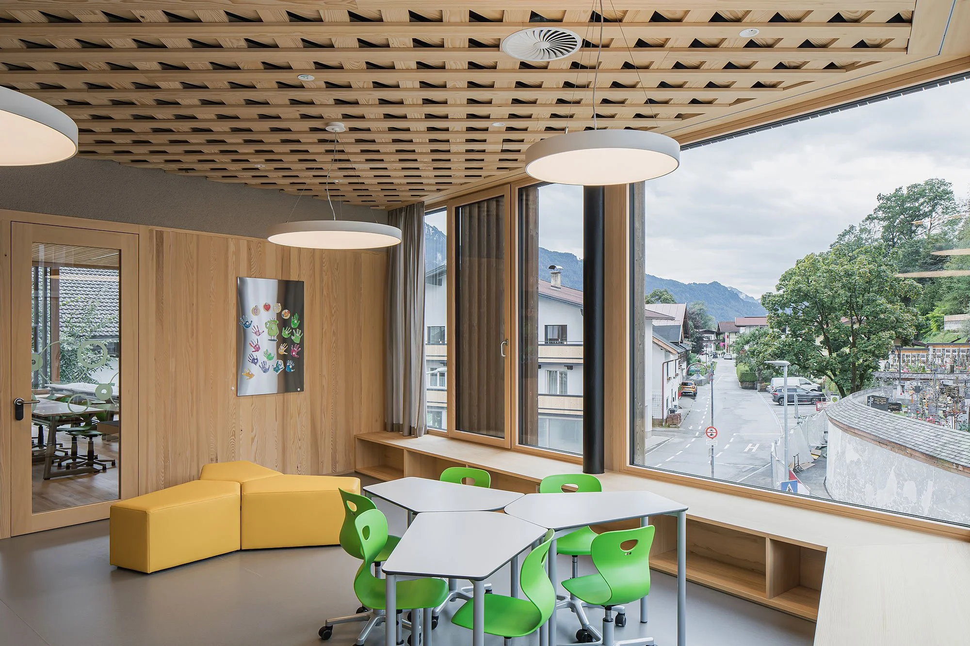 Volksschule Breitenbach, Breitenbach am Inn, Johannes Nägele, Christian Flatscher, Architekturfotografie, Fotografie, Architektur, Tirol