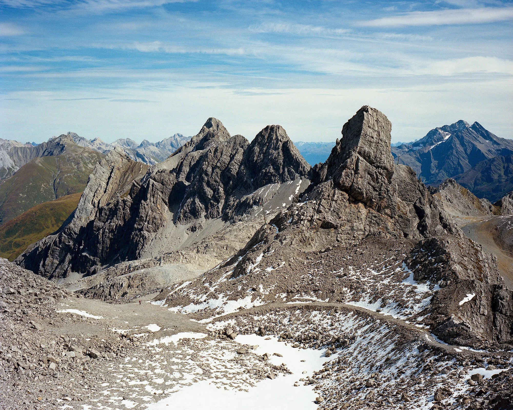 Knoppenjochspitze, Matunjoch, Mamiya 7, analoge Fotografie, Christian Flatscher