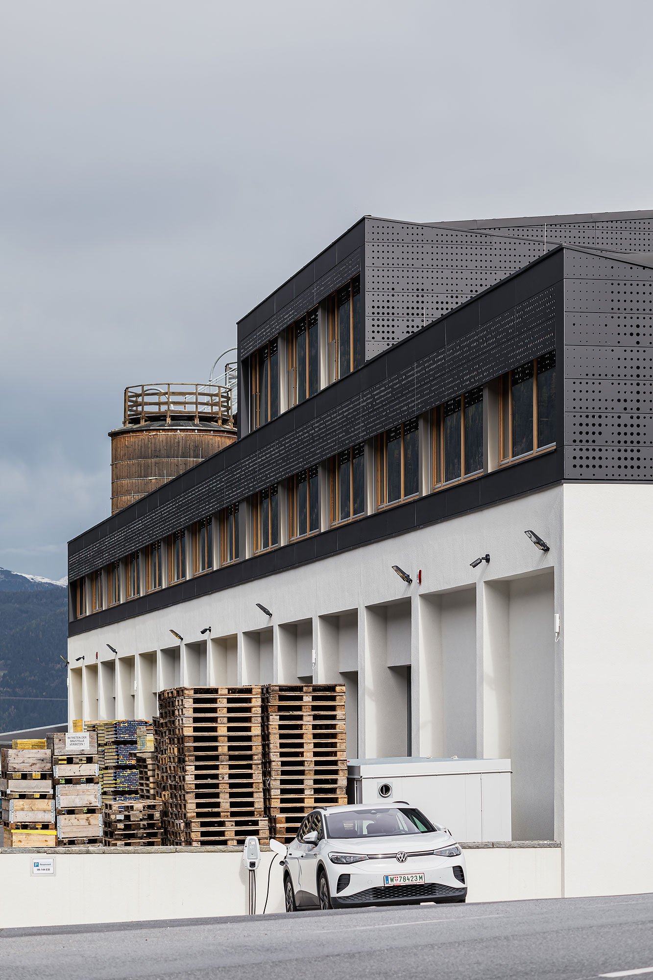 Firmenzentrale Auer Bau, Umhausen, Mario Gasser, Auer Bau, Christian Flatscher, Architekturfotografie, Fotografie, Architektur, Tirol
