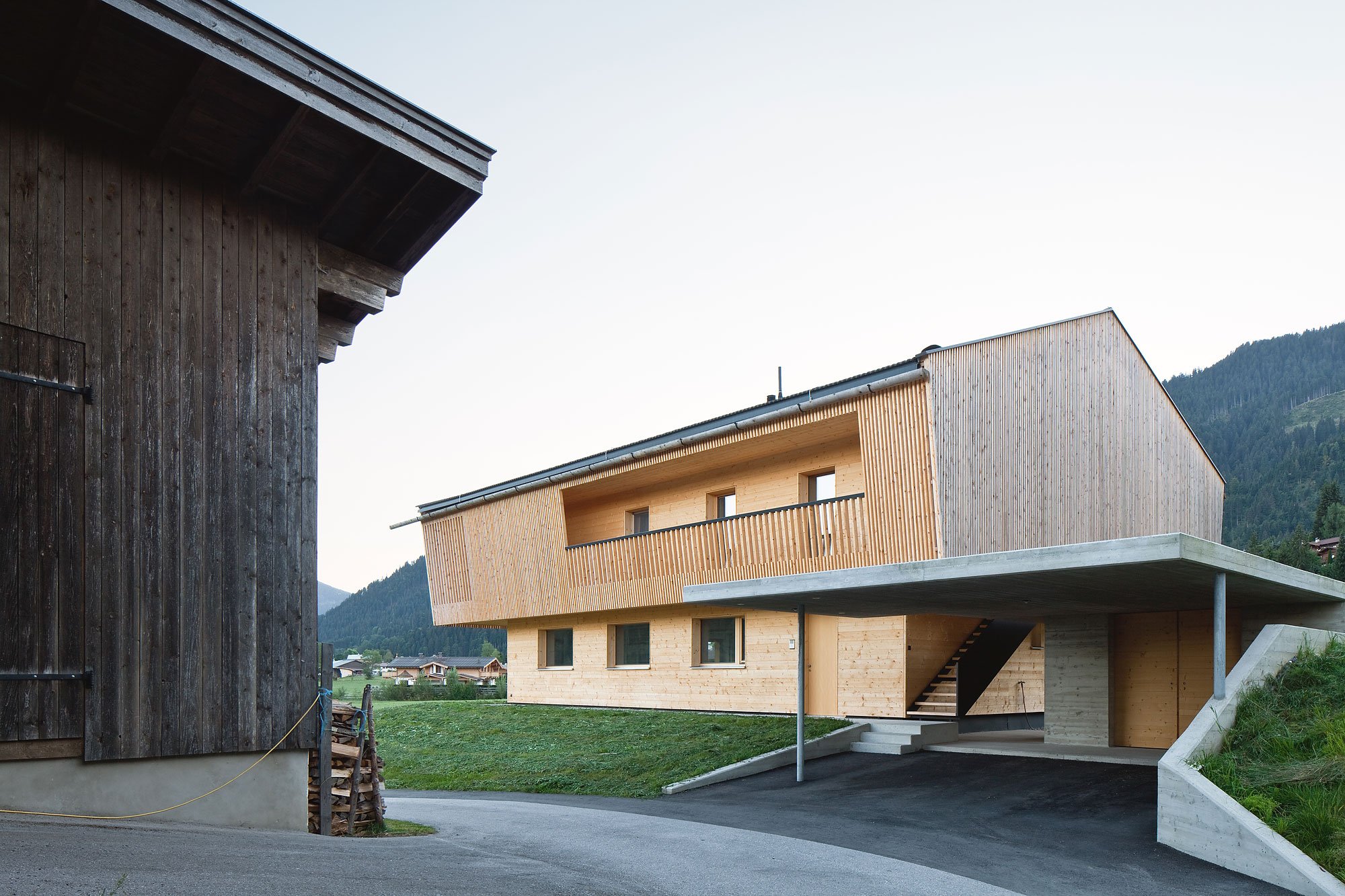 Haus Riedfeld, Reith bei Kitzbühel, Alois Zierl, Christian Flatscher, Architekturfotografie, Fotografie, Architektur, Tirol
