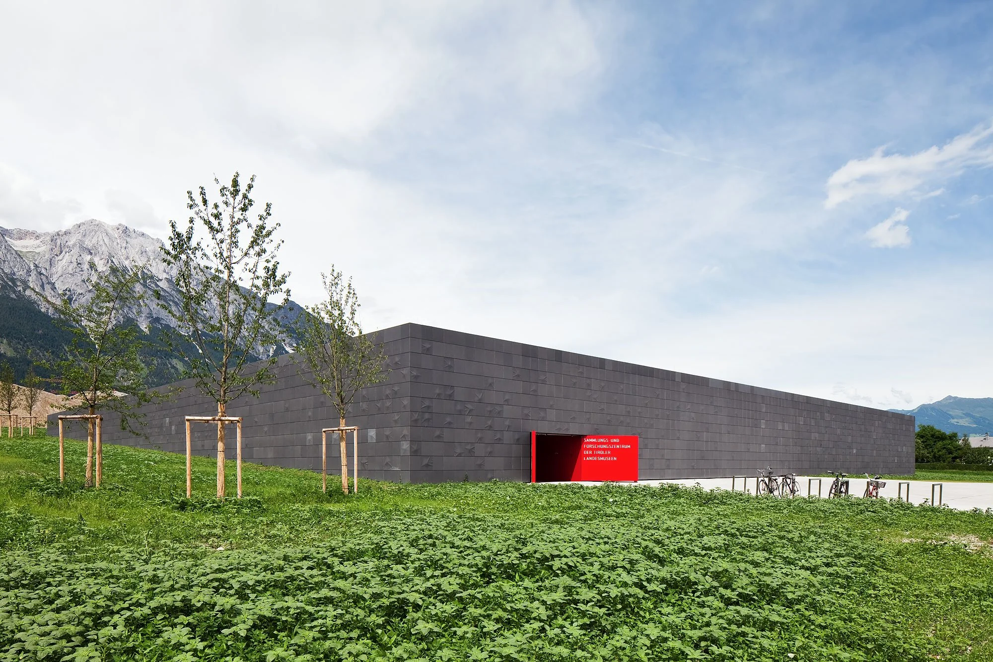 Sammlungszentrum, Hall in Tirol, Tiroler Landesmuseen, Franz und Sue Architekten, Christian Flatscher, Architekturfotografie, Fotografie, Architektur, Tirol