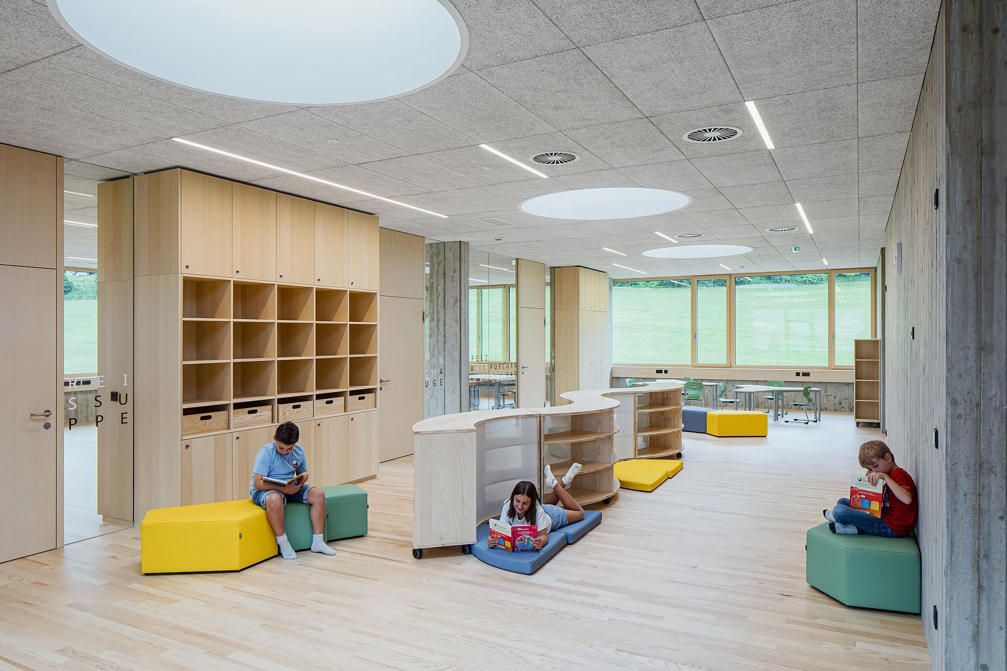 Bildungszentrum Terfens, Terfens, Heinlein Zierl Architekten, Michael Heinlein, Alois Zierl, Christian Flatscher, Architekturfotografie, Fotografie, Architektur, Tirol