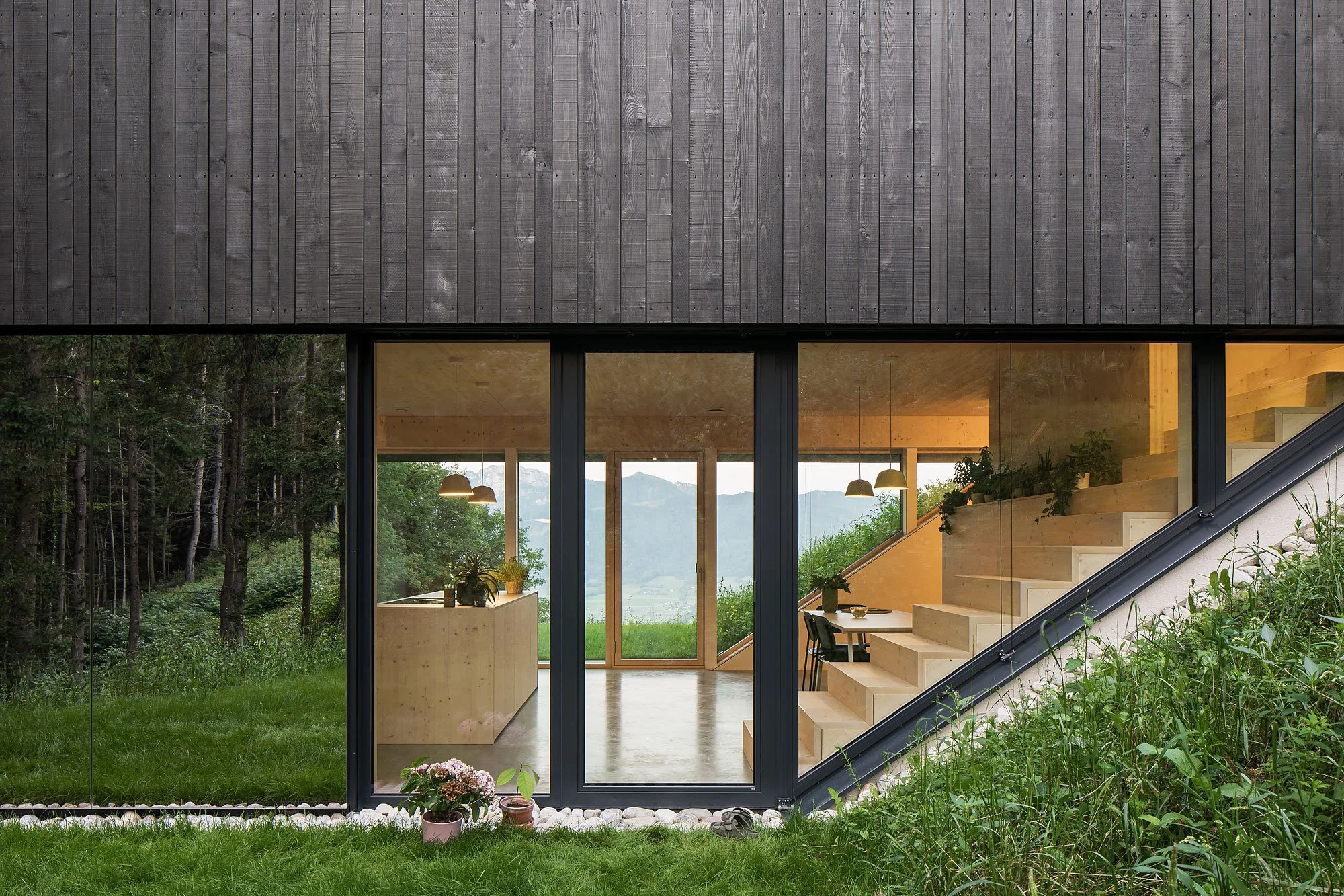 Mountain House, Oberschlierbach, Sigurd Larsen, Christian Flatscher, Architekturfotografie, Fotografie, Architektur, Oberösterreich