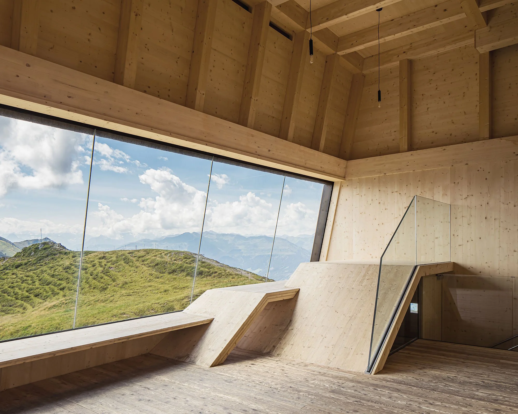 Hornbahn 2000, Alpbachtal, Snohetta Studio Innsbruck, Christian Flatscher, Architekturfotografie, Fotografie, Architektur, Tirol