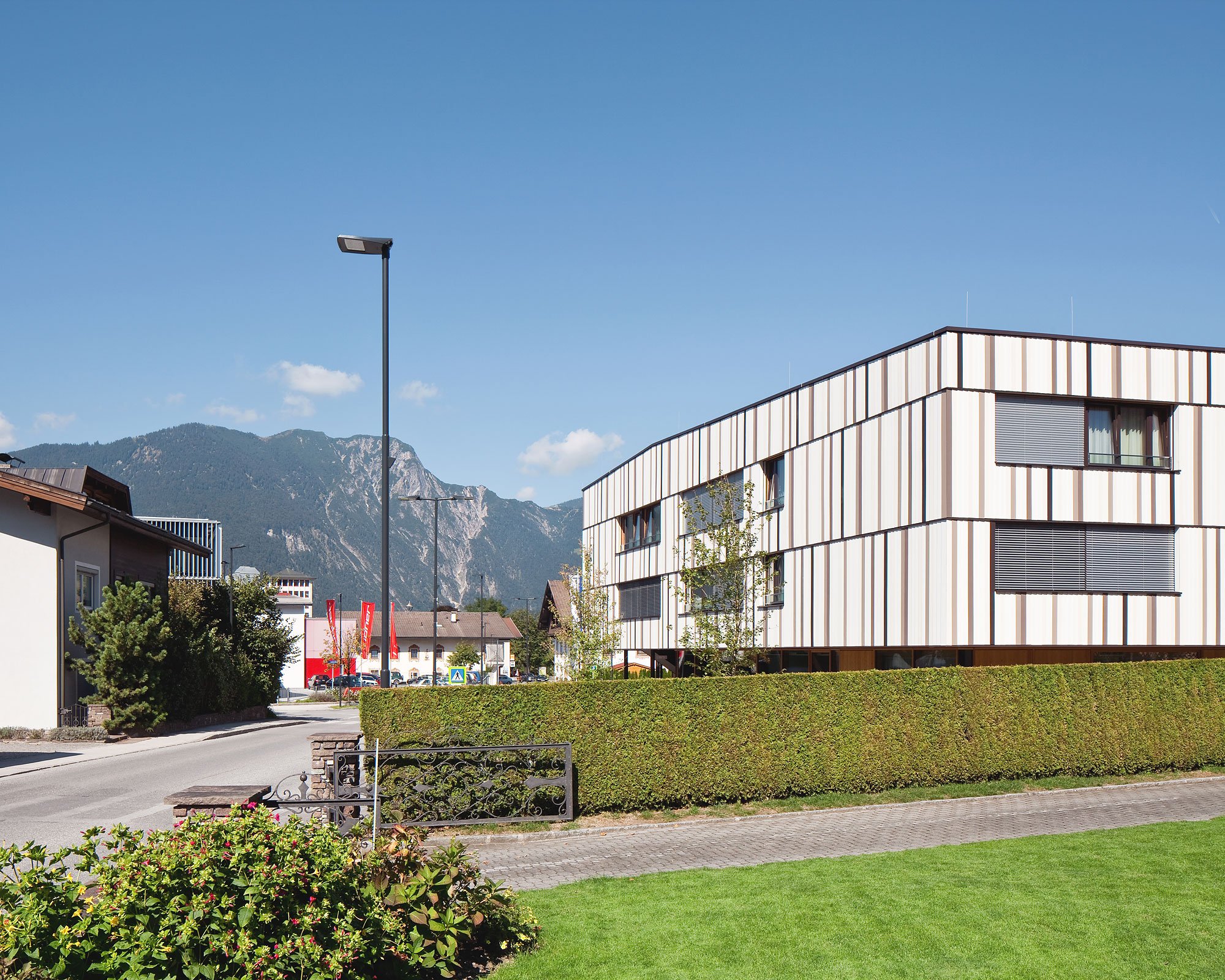 Sozialzentrum Kundl, Kundl, Bruno Moser, Moser Kleon Architekten, Christian Flatscher, Architekturfotografie, Fotografie, Architektur, Tirol