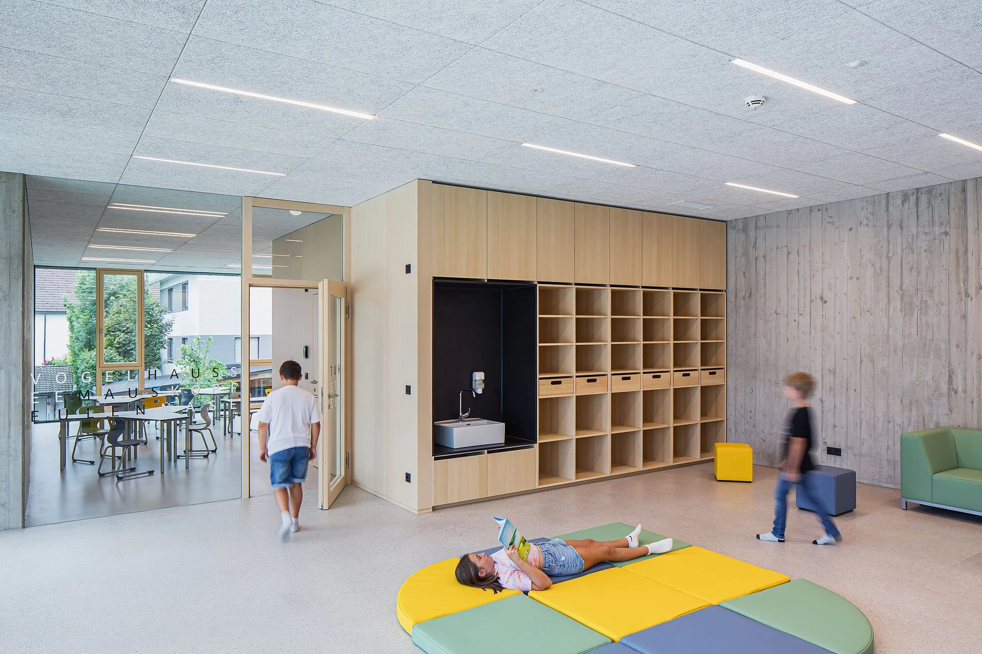 Bildungszentrum Terfens, Terfens, Heinlein Zierl Architekten, Michael Heinlein, Alois Zierl, Christian Flatscher, Architekturfotografie, Fotografie, Architektur, Tirol