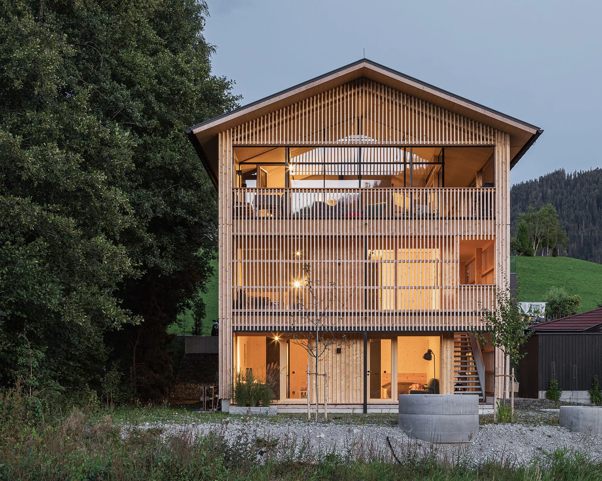 Haus Sch., Wildschönau, Thomas Widmoser, Christian Flatscher, Architekturfotografie, Fotografie, Architektur, Tirol