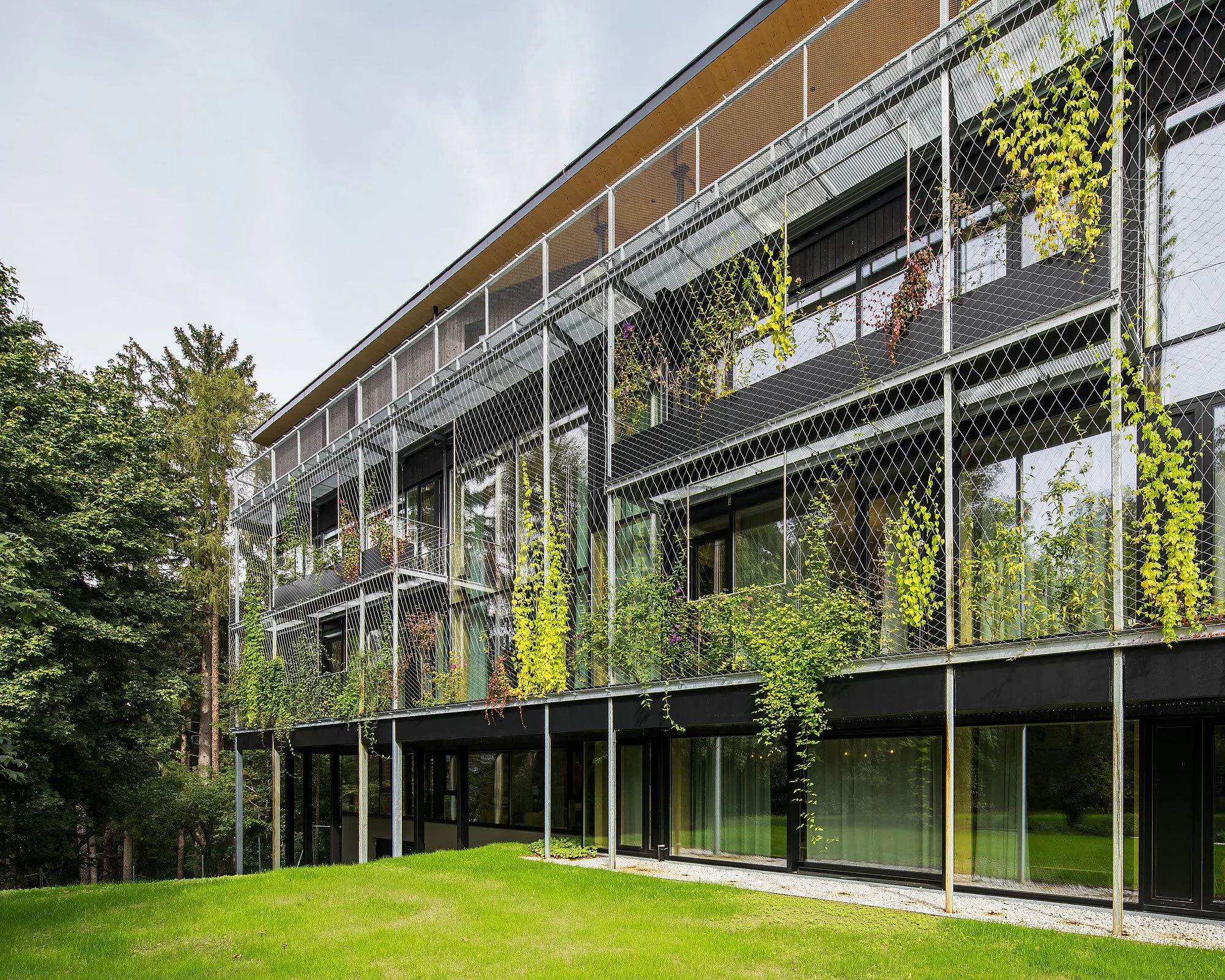ASI Reisen Headquarters, Natters, Snohetta Studio Innsbruck, Christian Flatscher, Architekturfotografie, Fotografie, Architektur, Tirol