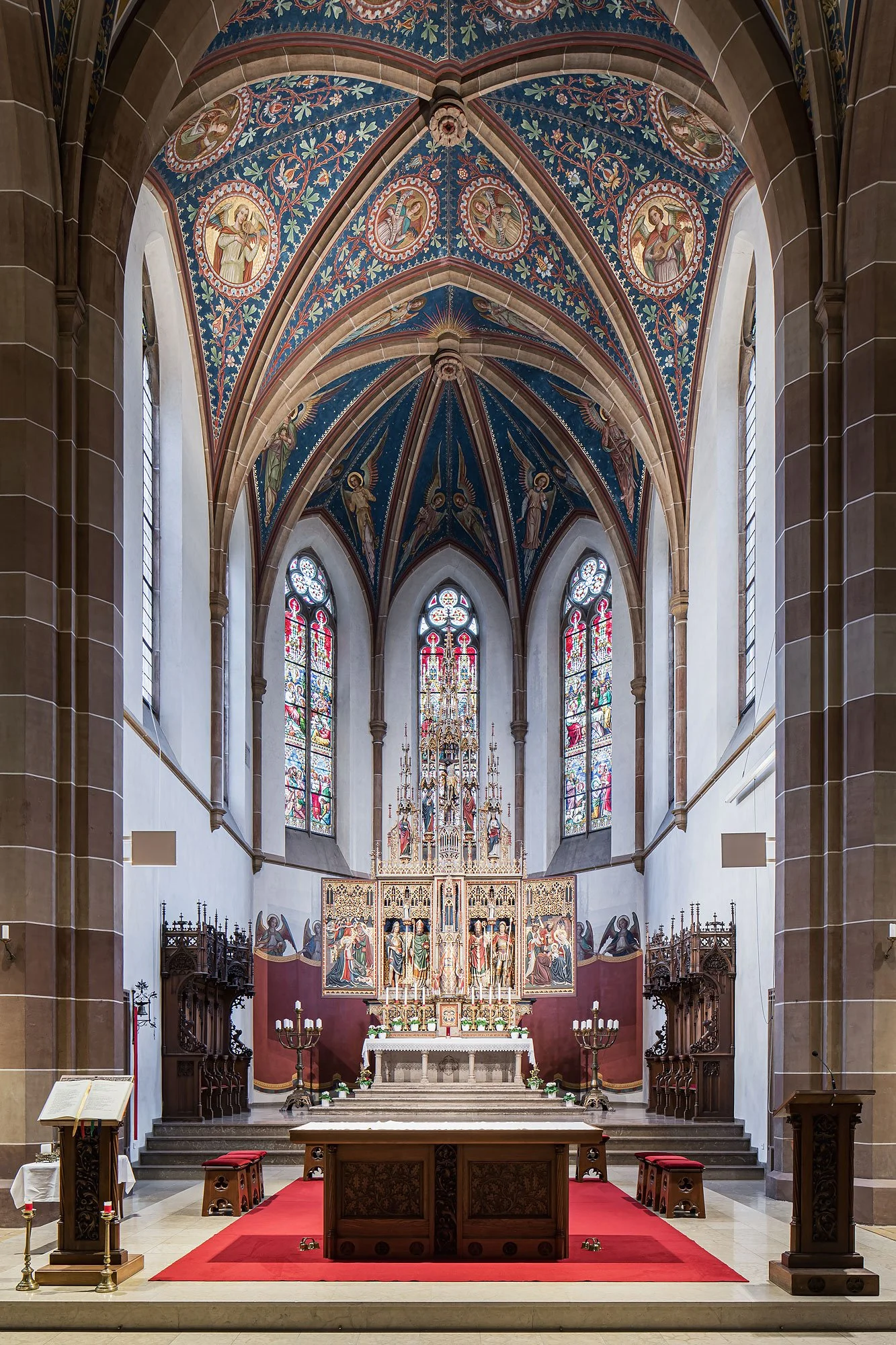 Pfarrkirche St. Nikolaus, Innsbruck, Christian Ragg Lichtplanung, Christian Flatscher, Architekturfotografie, Fotografie, Architektur, Tirol