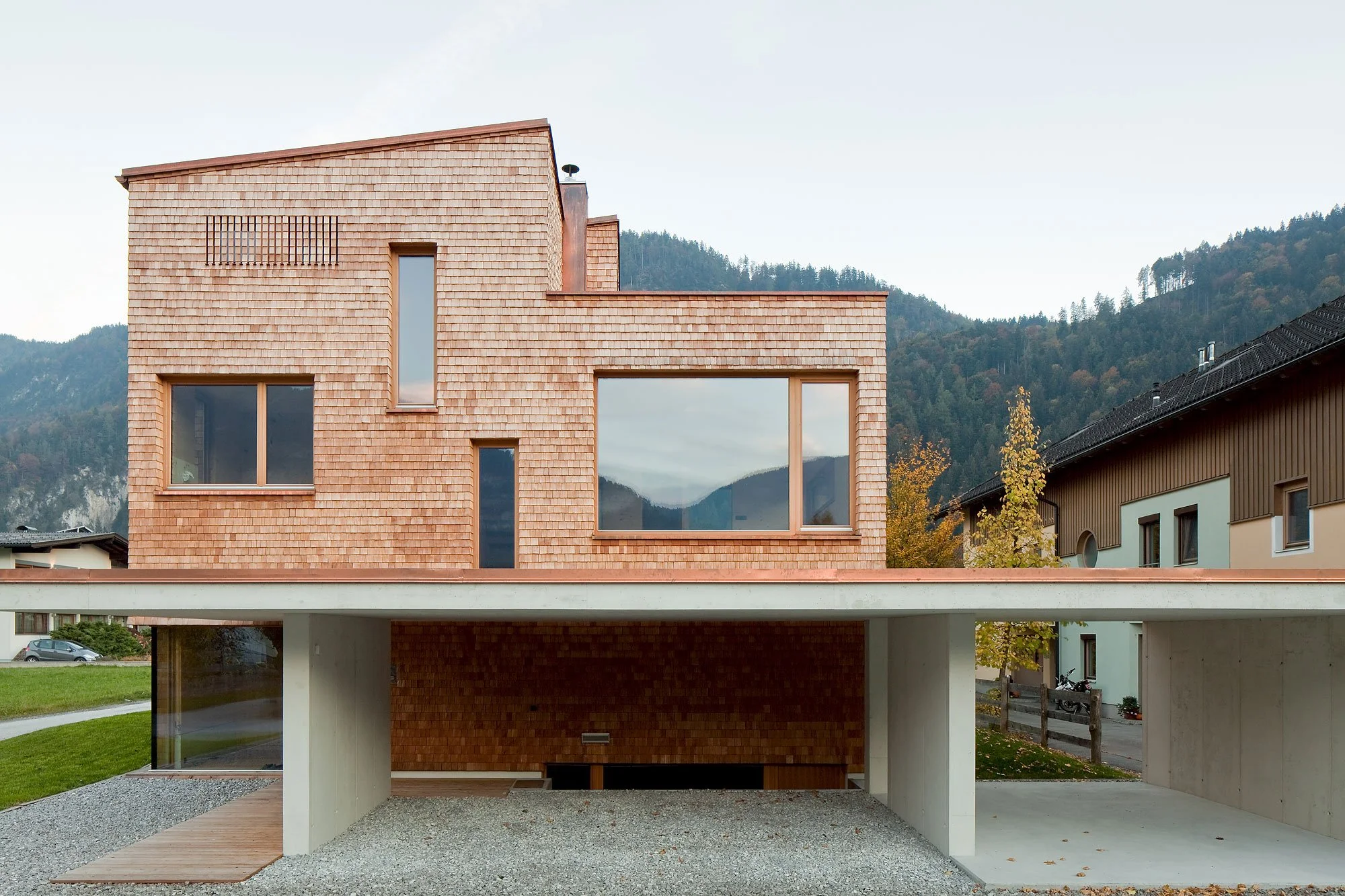 Wohnhaus M, Radfeld, Bruno Moser, Christian Flatscher, Architekturfotografie, Fotografie, Architektur, Tirol