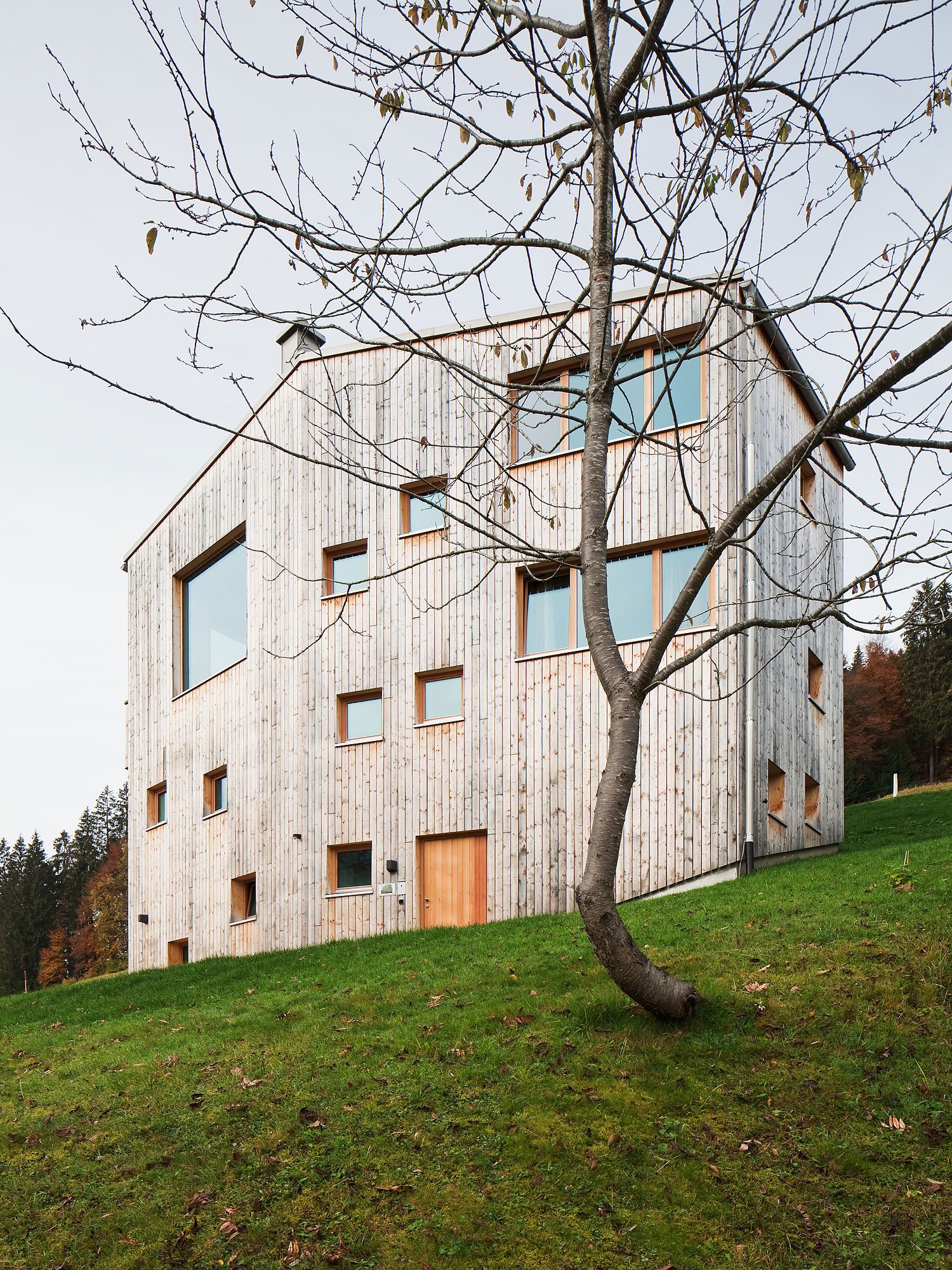 Haus F, Riezlern, Pfanzelt Architekten, Alexander Pfanzelt, Christian Flatscher, Architekturfotografie, Fotografie, Architektur, Vorarlberg