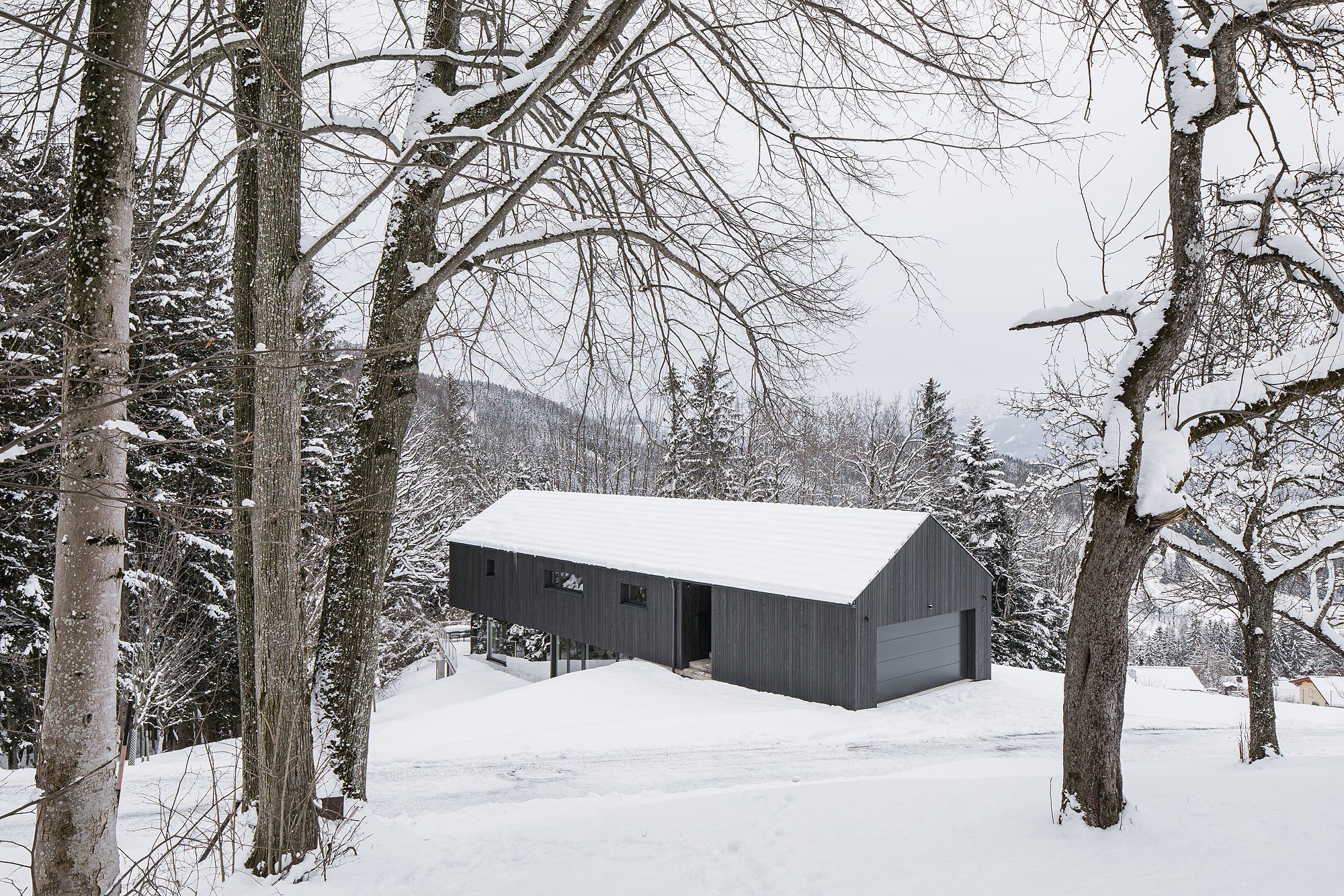 Mountain House, Oberschlierbach, Sigurd Larsen, Christian Flatscher, Architekturfotografie, Fotografie, Architektur, Oberösterreich