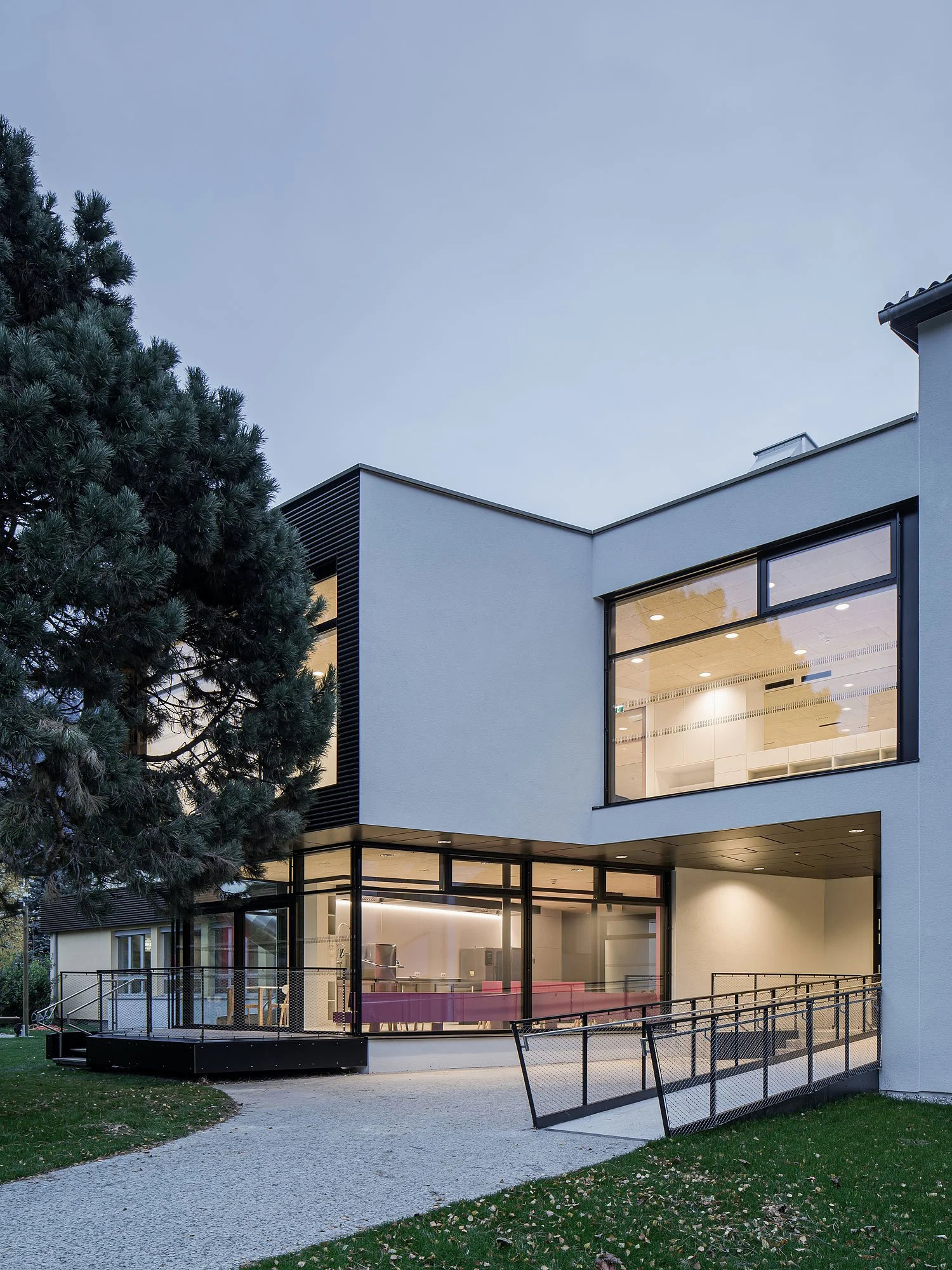 Kindergarten Reichenau Süd, Innsbruck, Mario Gasser, IIG, Christian Flatscher, Architekturfotografie, Fotografie, Architektur, Tirol