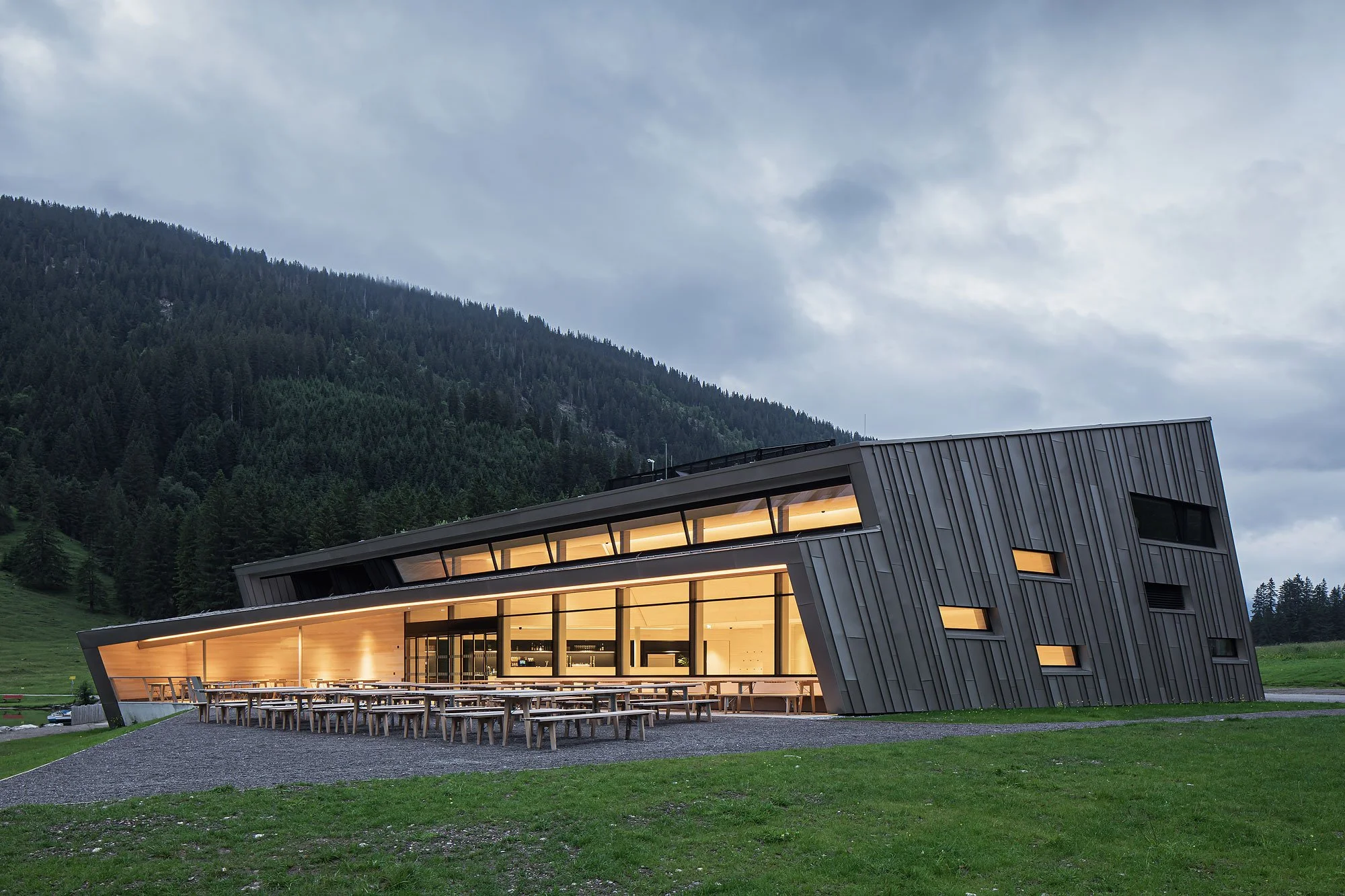 Gasthaus Vilsalpsee, Tannheim, Mario Gasser, Christian Flatscher, Architekturfotografie, Fotografie, Architektur, Tirol