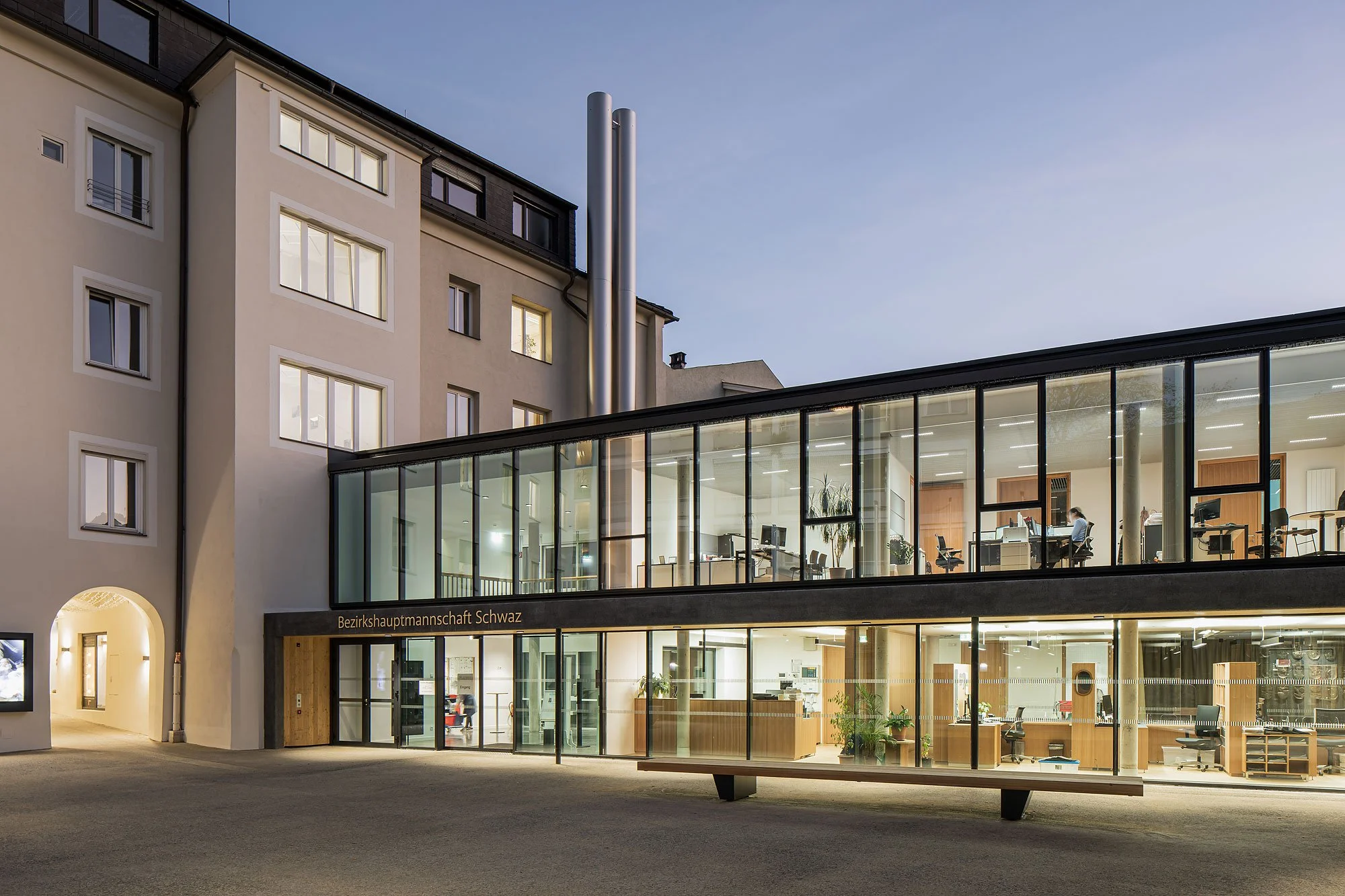 BH Schwaz, Schwaz, Thomas Mathoy Architekten, Christian Flatscher, Architekturfotografie, Fotografie, Architektur, Tirol