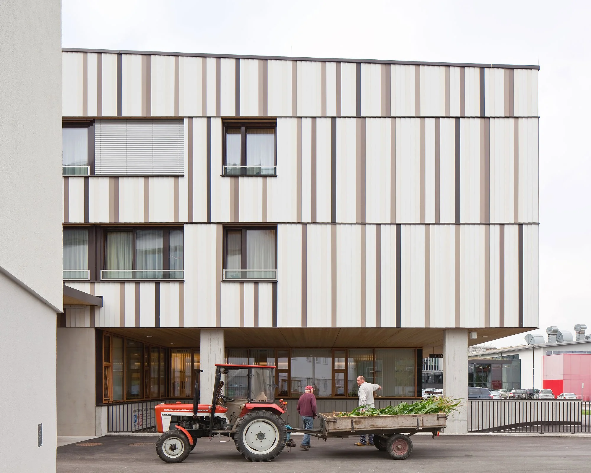 Sozialzentrum Kundl, Kundl, Bruno Moser, Moser Kleon Architekten, Christian Flatscher, Architekturfotografie, Fotografie, Architektur, Tirol