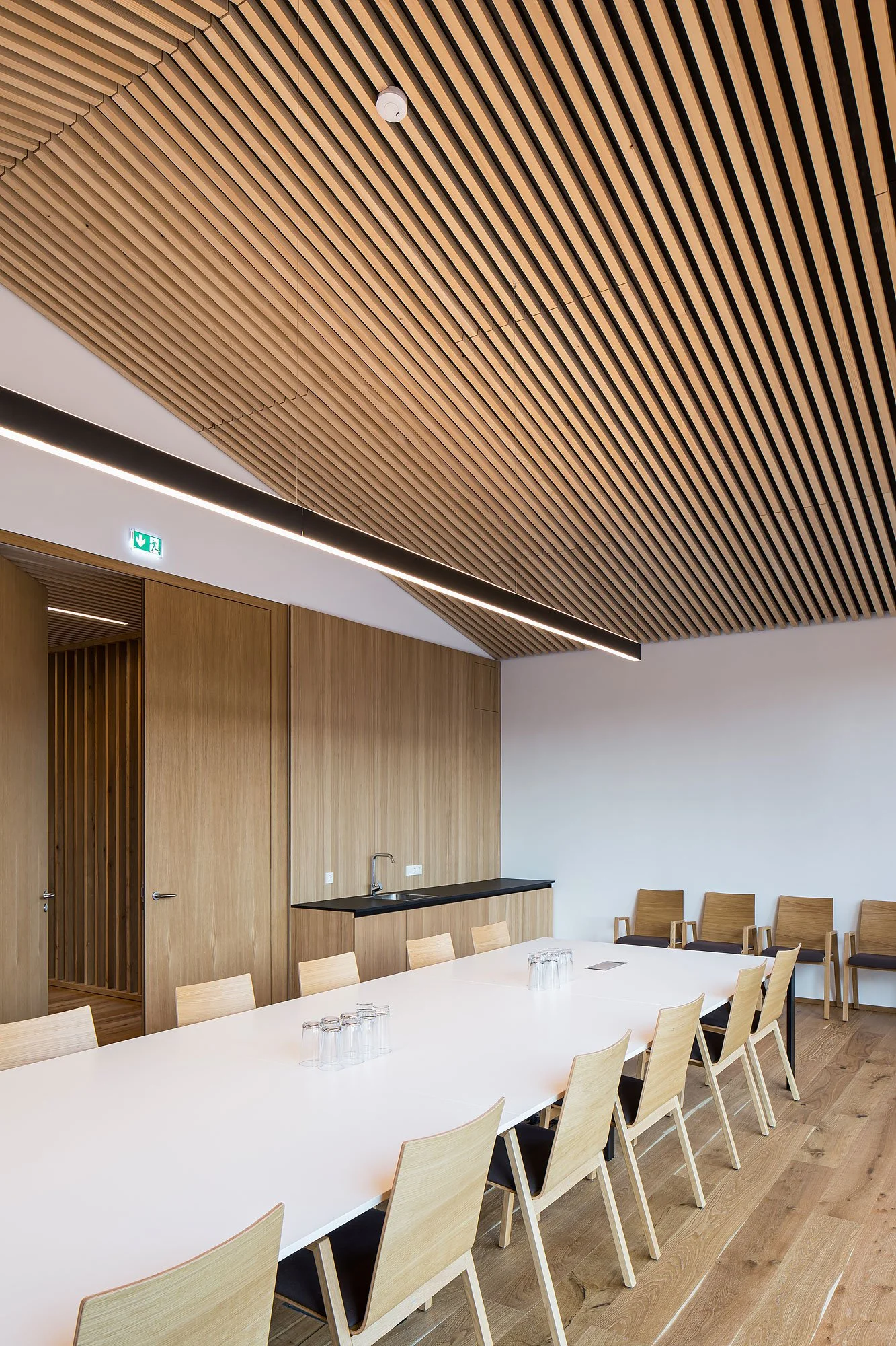 Dorfzentrum Niederndorf, Niederndorf, Bernhard Berger, Wolfgang Ritter, Christian Flatscher, Architekturfotografie, Fotografie, Architektur, Tirol