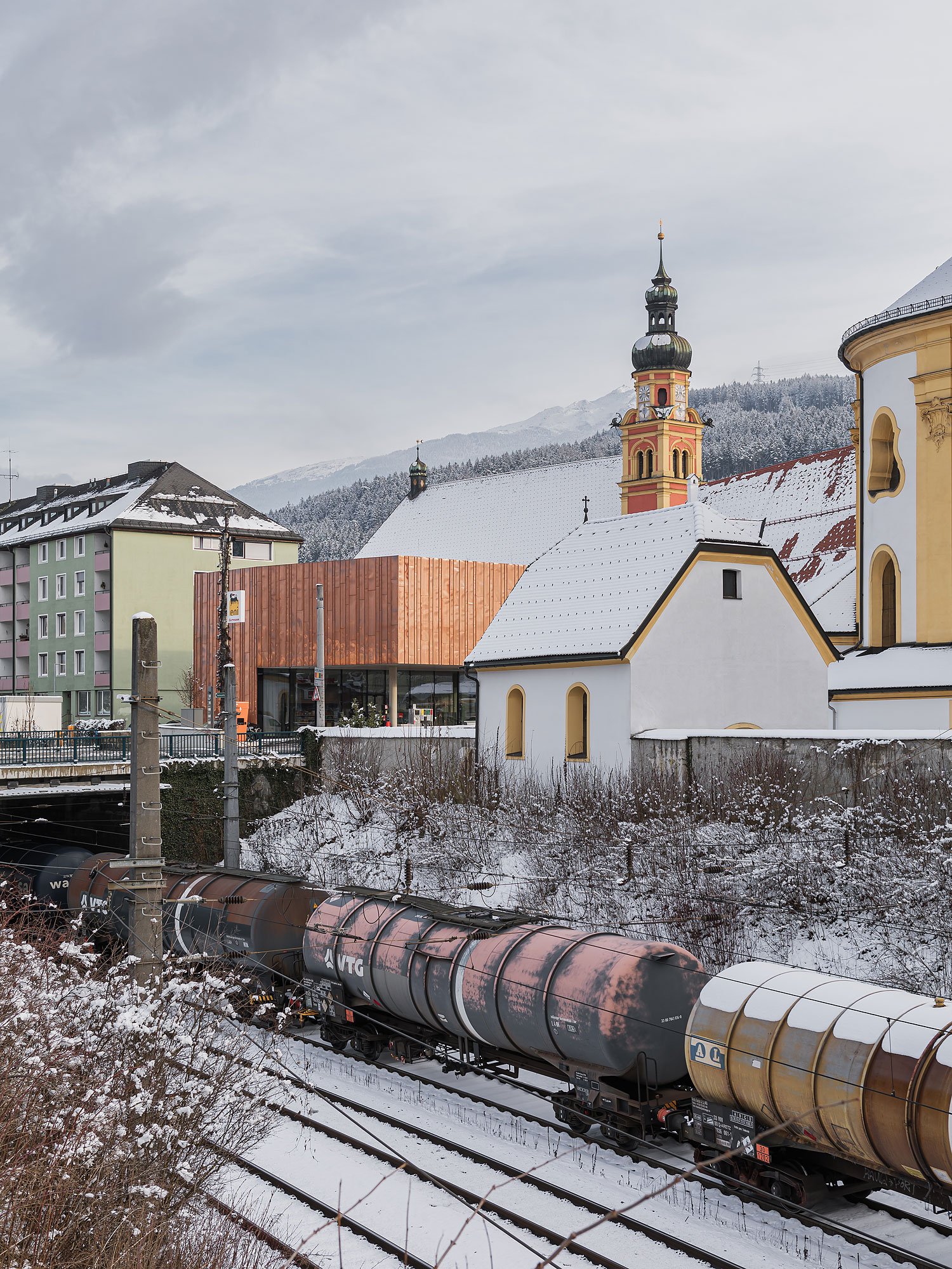 Klangkörper Wilten, Innsbruck, Studio 23 Architektur, Gutmann, Stift Wilten, Wiltener Sängerknaben, Christian Flatscher, Architekturfotografie, Fotografie, Architektur, Tirol