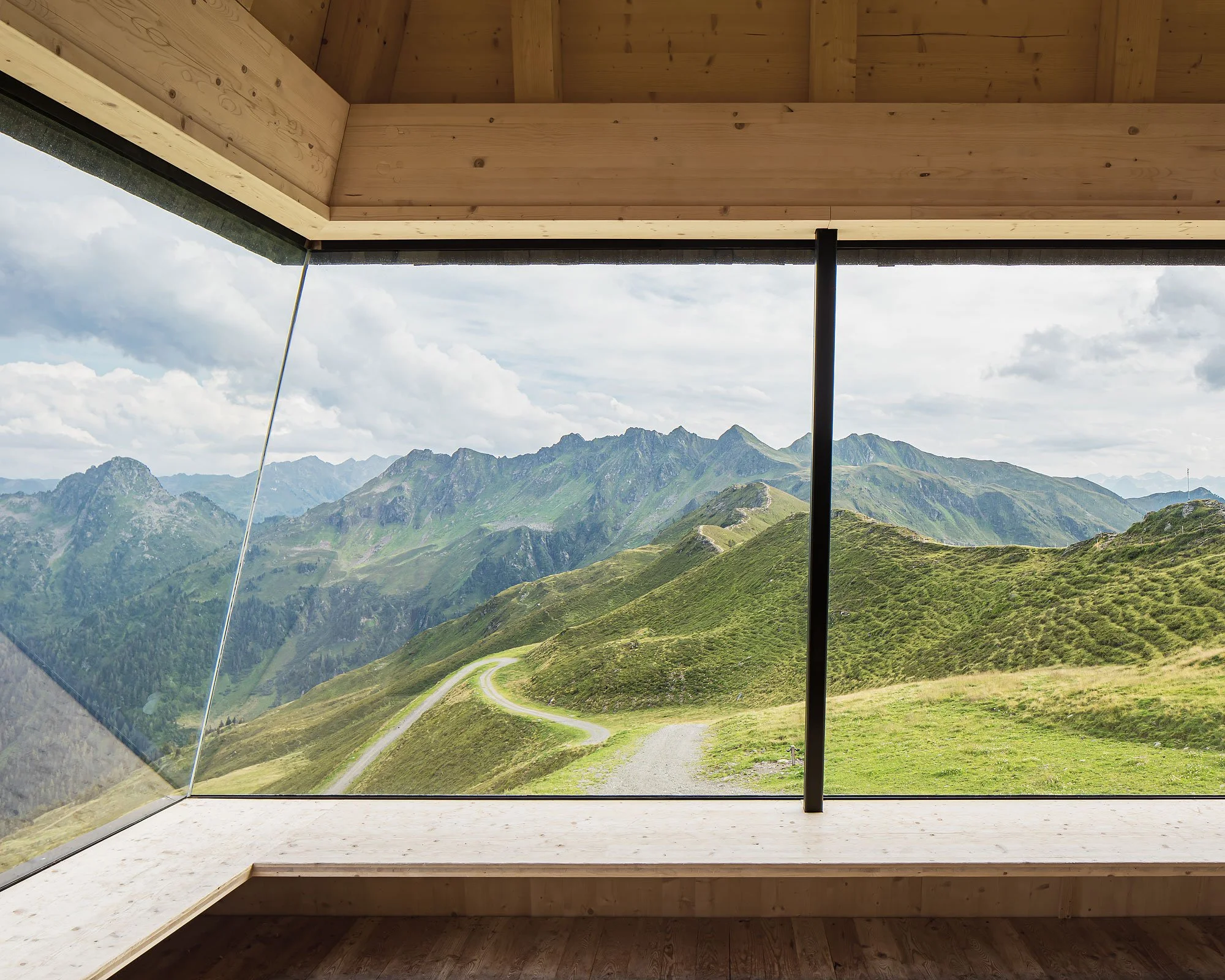 Hornbahn 2000, Alpbachtal, Snohetta Studio Innsbruck, Christian Flatscher, Architekturfotografie, Fotografie, Architektur, Tirol