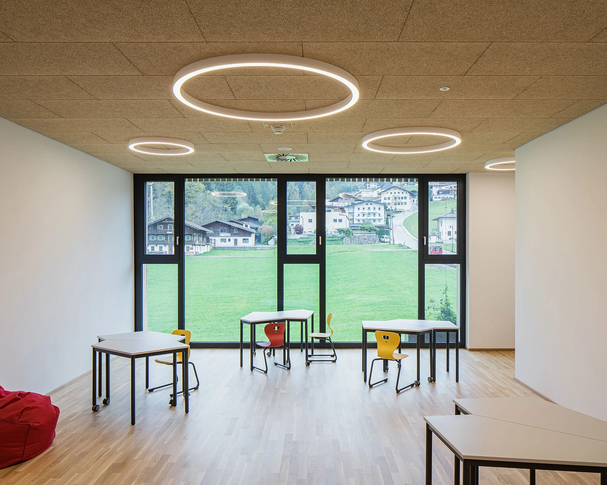 Bildungszentrum Thiersee, Thiersee, Studio 23 Architektur, Christian Flatscher, Architekturfotografie, Fotografie, Architektur, Tirol