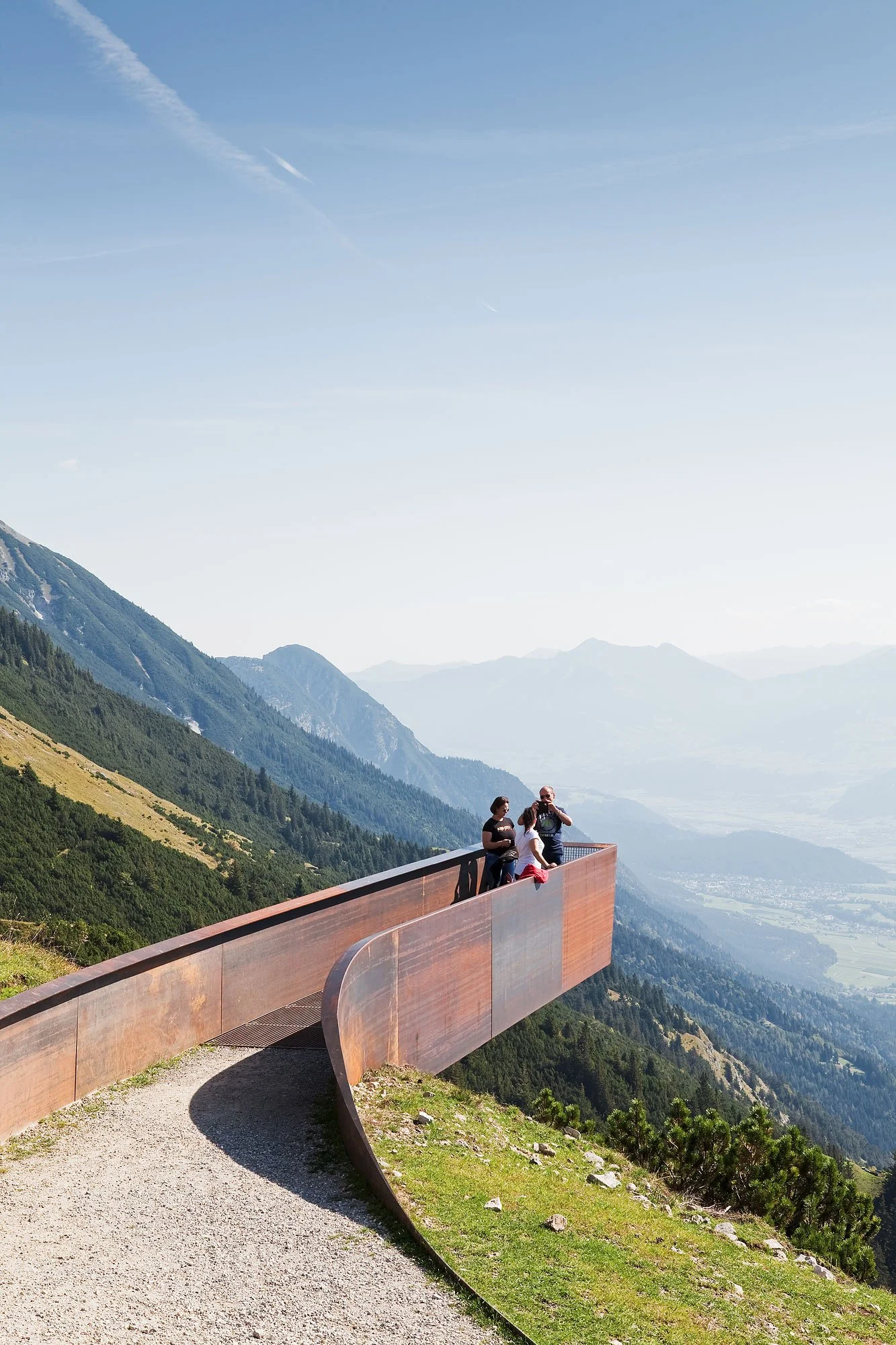 Perspektivenweg, Innsbruck, Nordkette, Snohetta Studio Innsbruck, Christian Flatscher, Architekturfotografie, Fotografie, Architektur, Tirol