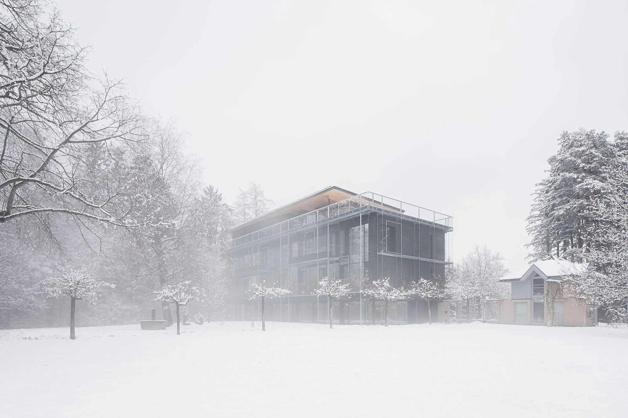 ASI Reisen Headquarters, Natters, Snohetta Studio Innsbruck, Christian Flatscher, Architekturfotografie, Fotografie, Architektur, Tirol