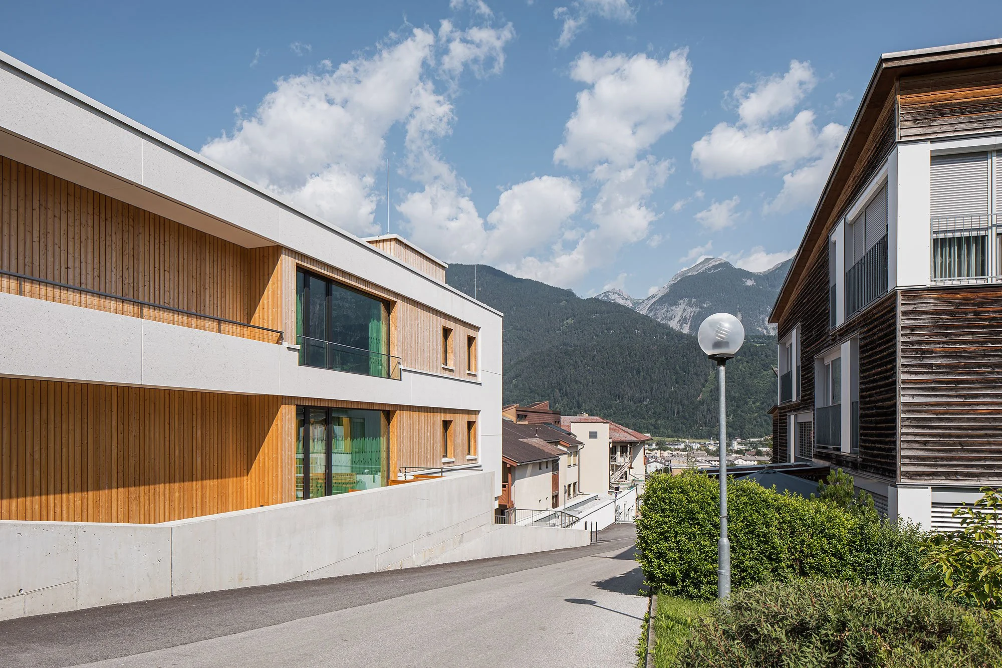 Altenwohnheim, Schwaz, Arno Fessler, Johannes Junker, Adam Architekturwerkstatt, Christian Flatscher, Architekturfotografie, Fotografie, Architektur, Tirol
