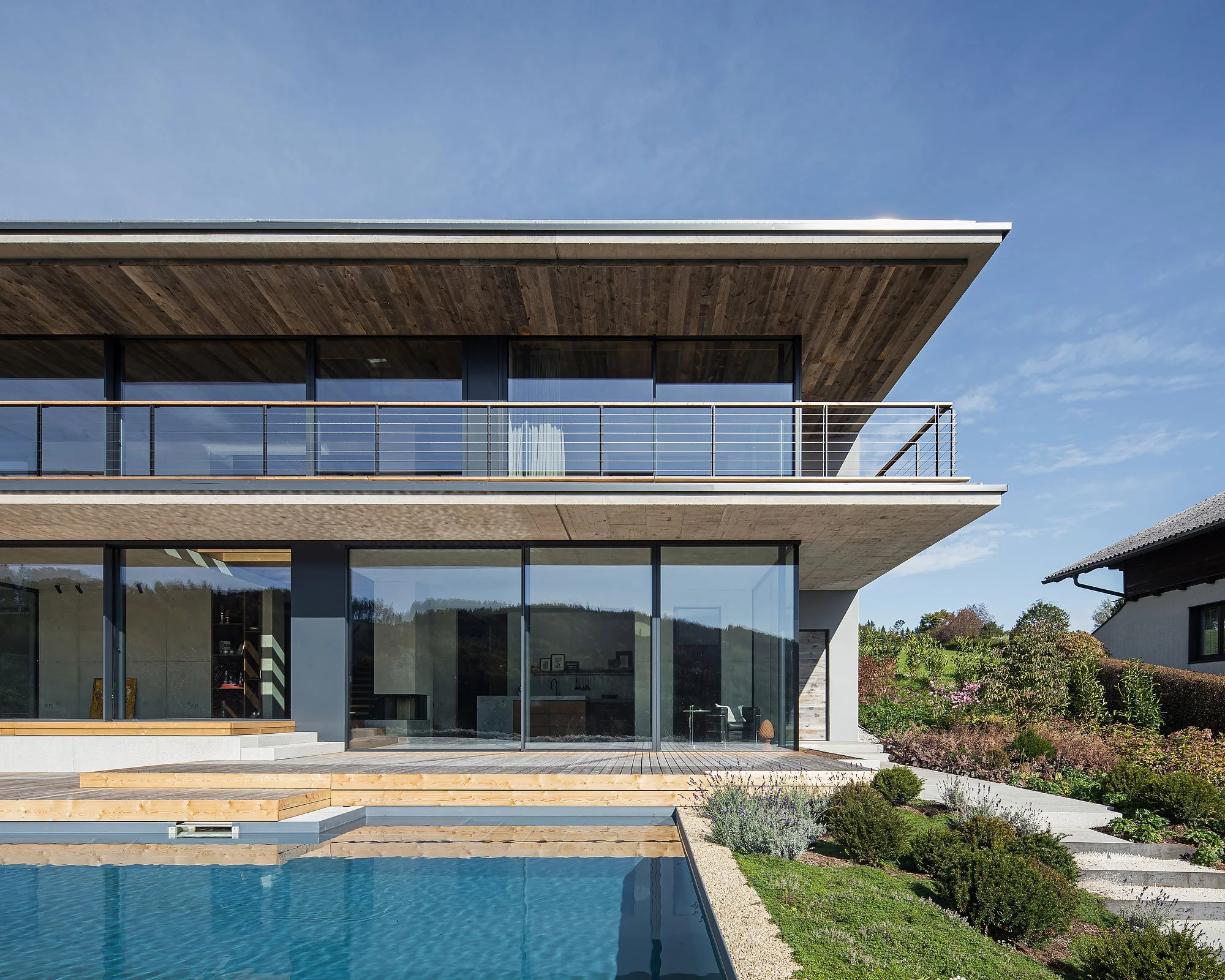 Haus Berg, Berg im Attergau, Hannes Schroll, Christian Flatscher, Architekturfotografie, Fotografie, Architektur, Oberösterreich