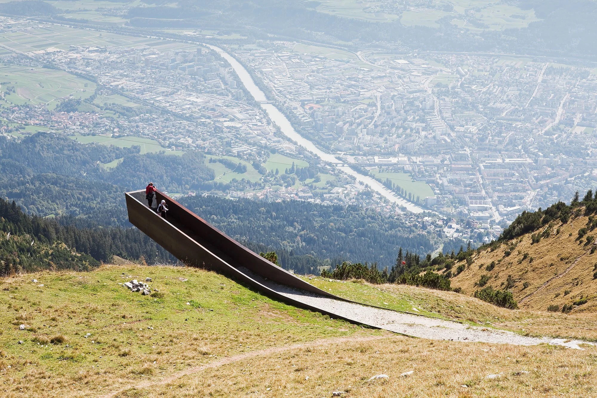Perspektivenweg, Innsbruck, Nordkette, Snohetta Studio Innsbruck, Christian Flatscher, Architekturfotografie, Fotografie, Architektur, Tirol