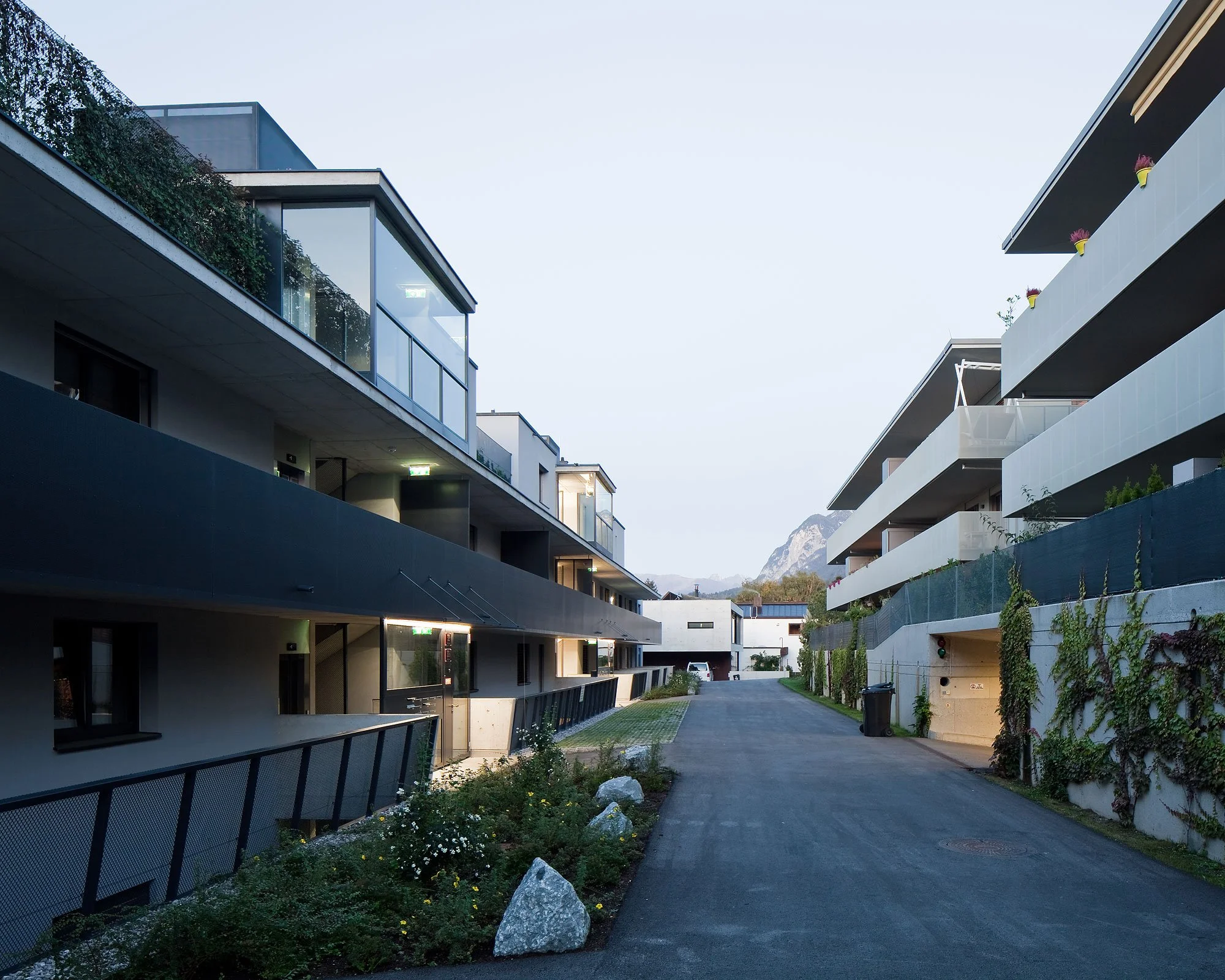 Wohnanlage Kreuzgasse 2, Innsbruck, Lorenz Ateliers, Peter Lorenz, Zima, Christian Flatscher, Architekturfotografie, Fotografie, Architektur, Tirol