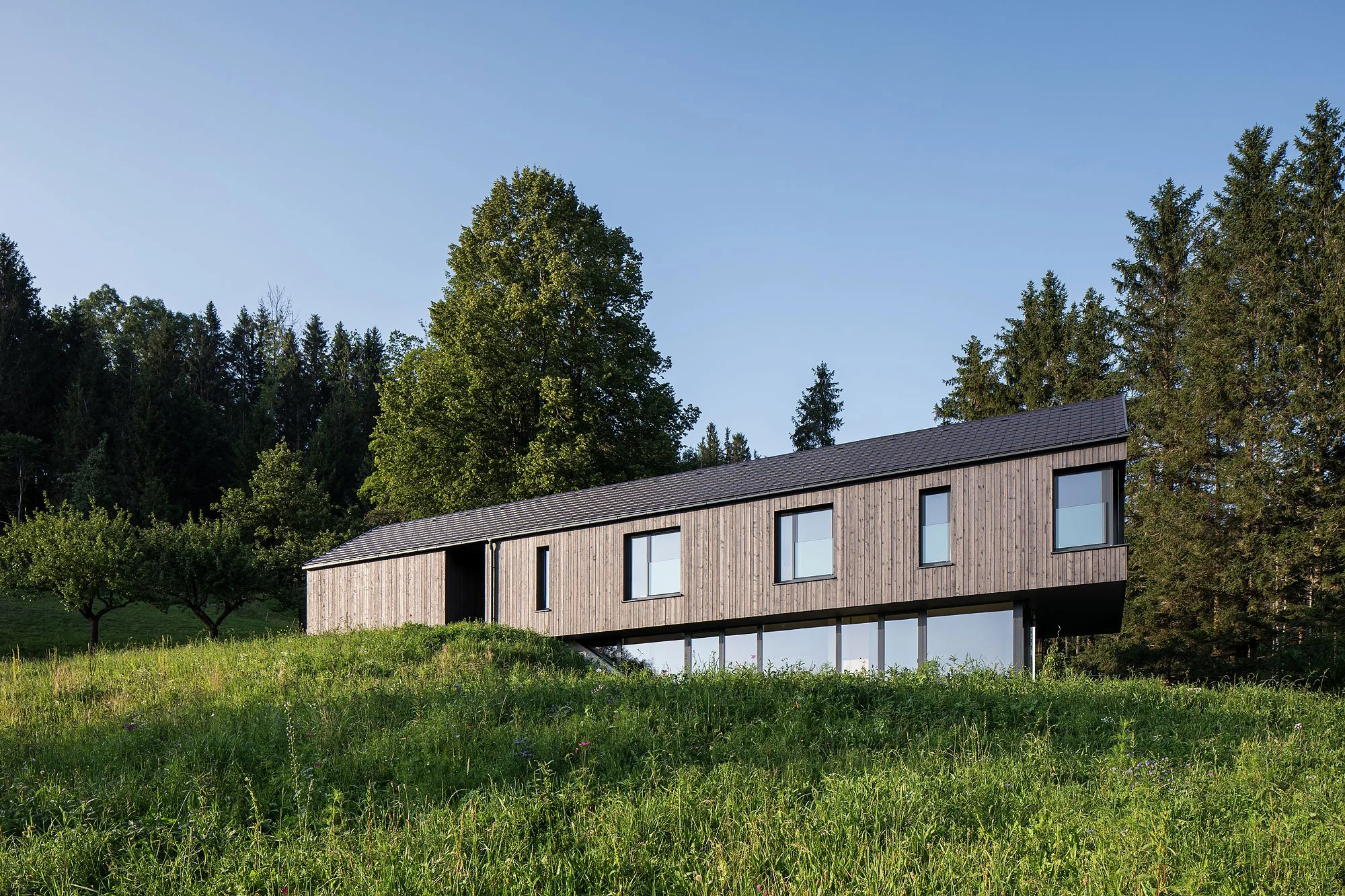 Mountain House, Oberschlierbach, Sigurd Larsen, Christian Flatscher, Architekturfotografie, Fotografie, Architektur, Oberösterreich