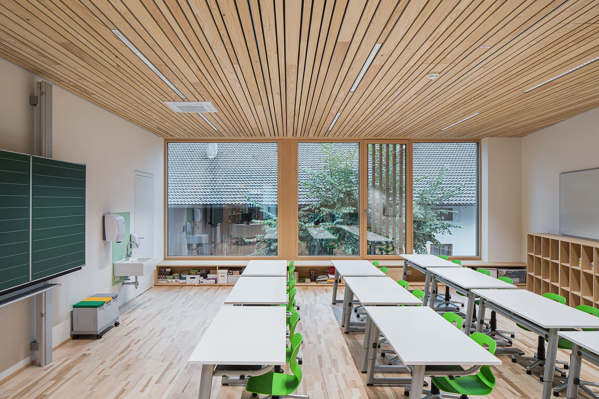 Volksschule Breitenbach, Breitenbach am Inn, Johannes Nägele, Christian Flatscher, Architekturfotografie, Fotografie, Architektur, Tirol