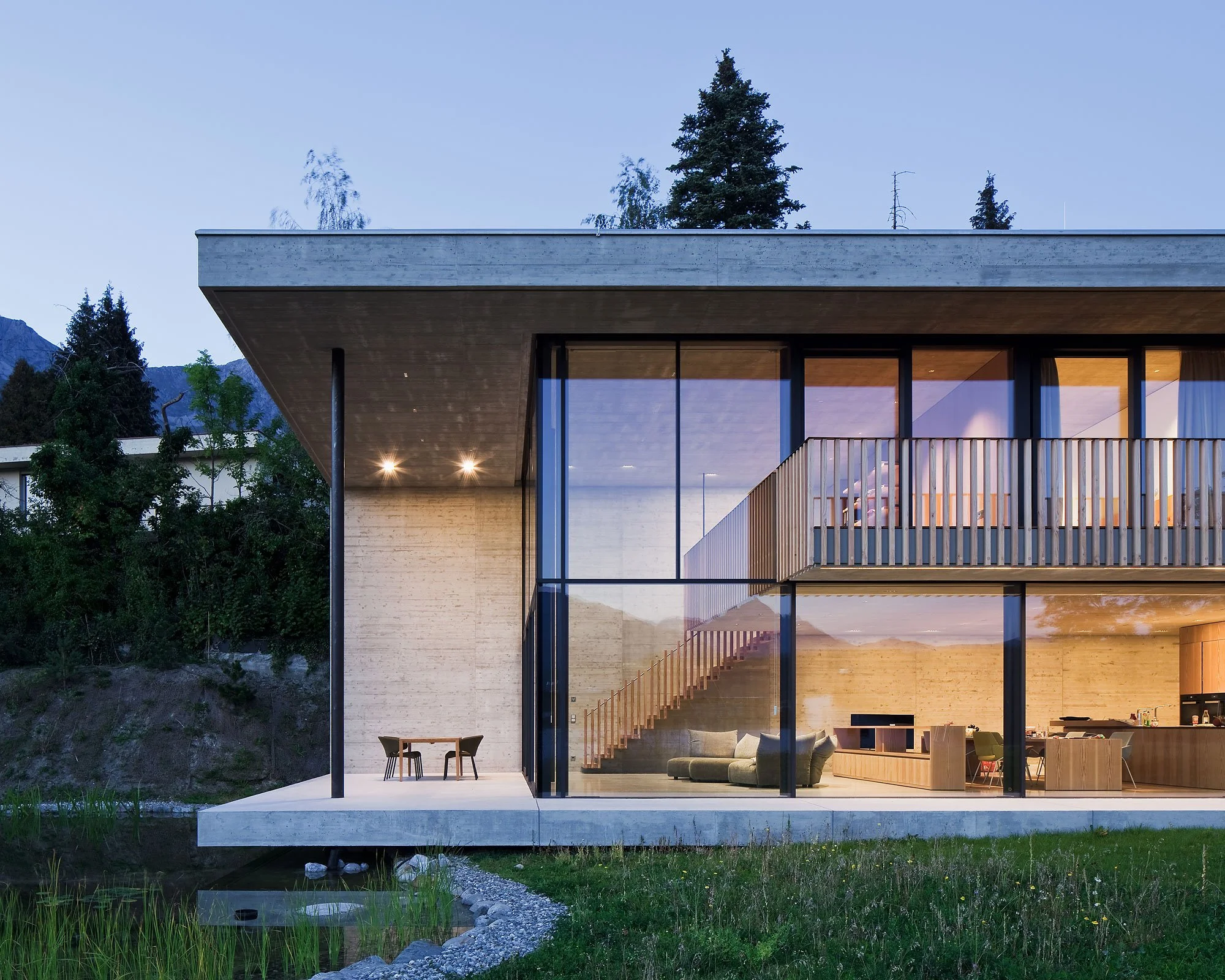 Haus ST, Innsbruck, Lorenz Ateliers, Peter Lorenz, Christian Flatscher, Architekturfotografie, Fotografie, Architektur, Tirol
