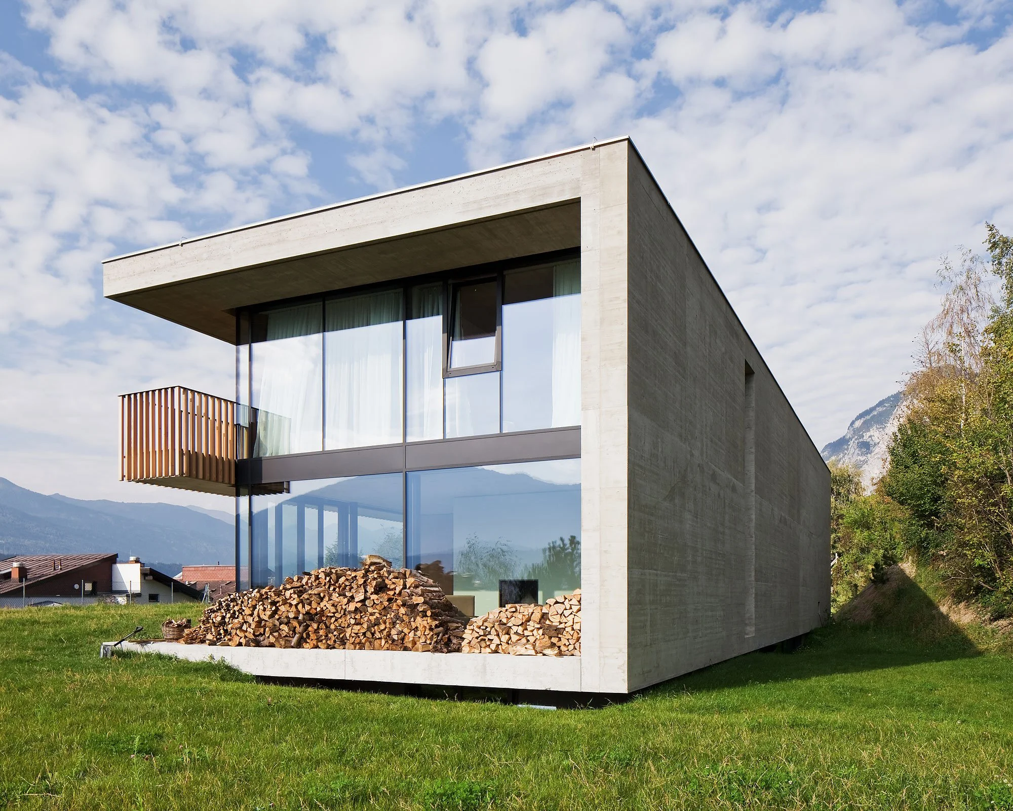 Haus ST, Innsbruck, Lorenz Ateliers, Peter Lorenz, Christian Flatscher, Architekturfotografie, Fotografie, Architektur, Tirol