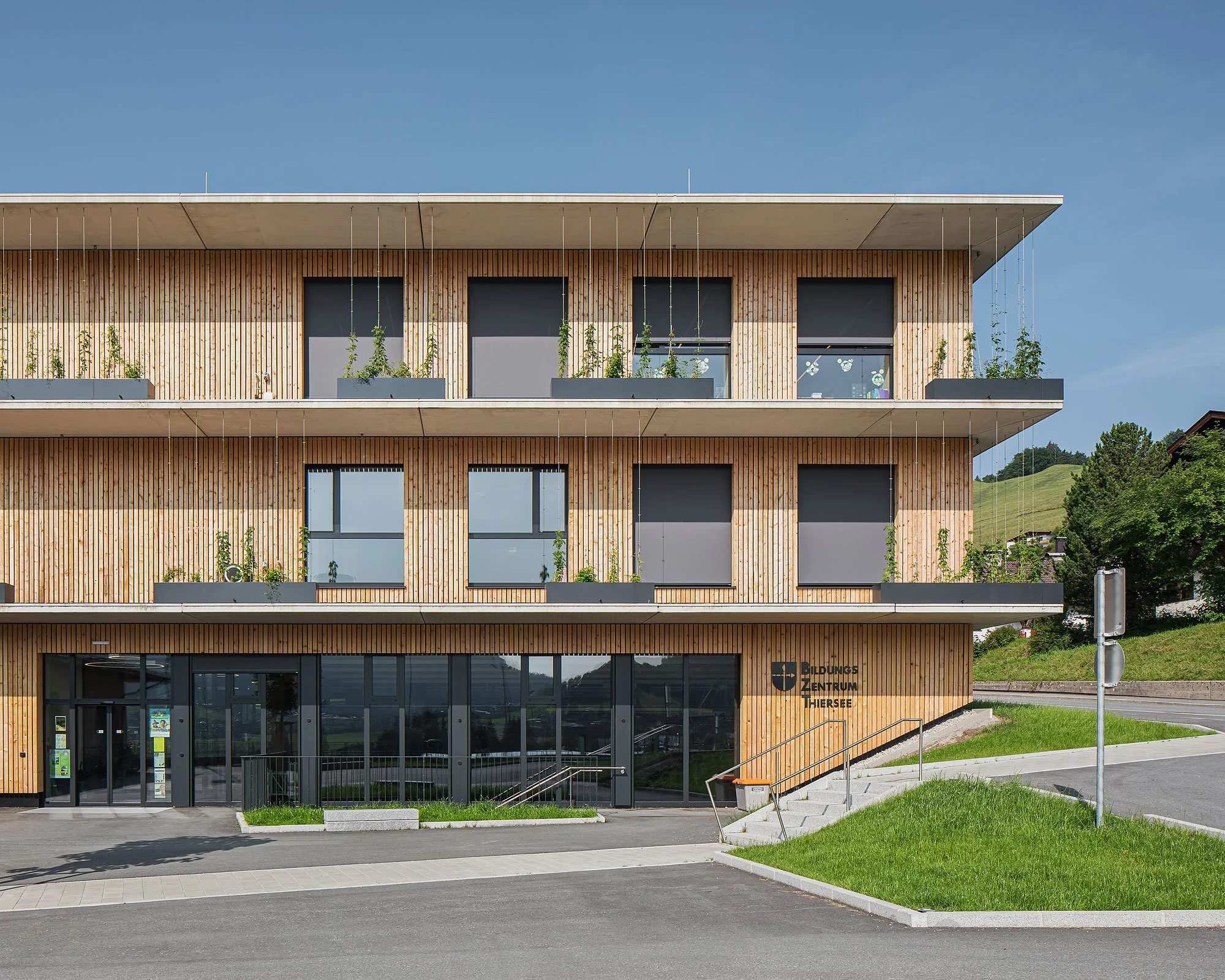 Bildungszentrum Thiersee, Thiersee, Studio 23 Architektur, Christian Flatscher, Architekturfotografie, Fotografie, Architektur, Tirol