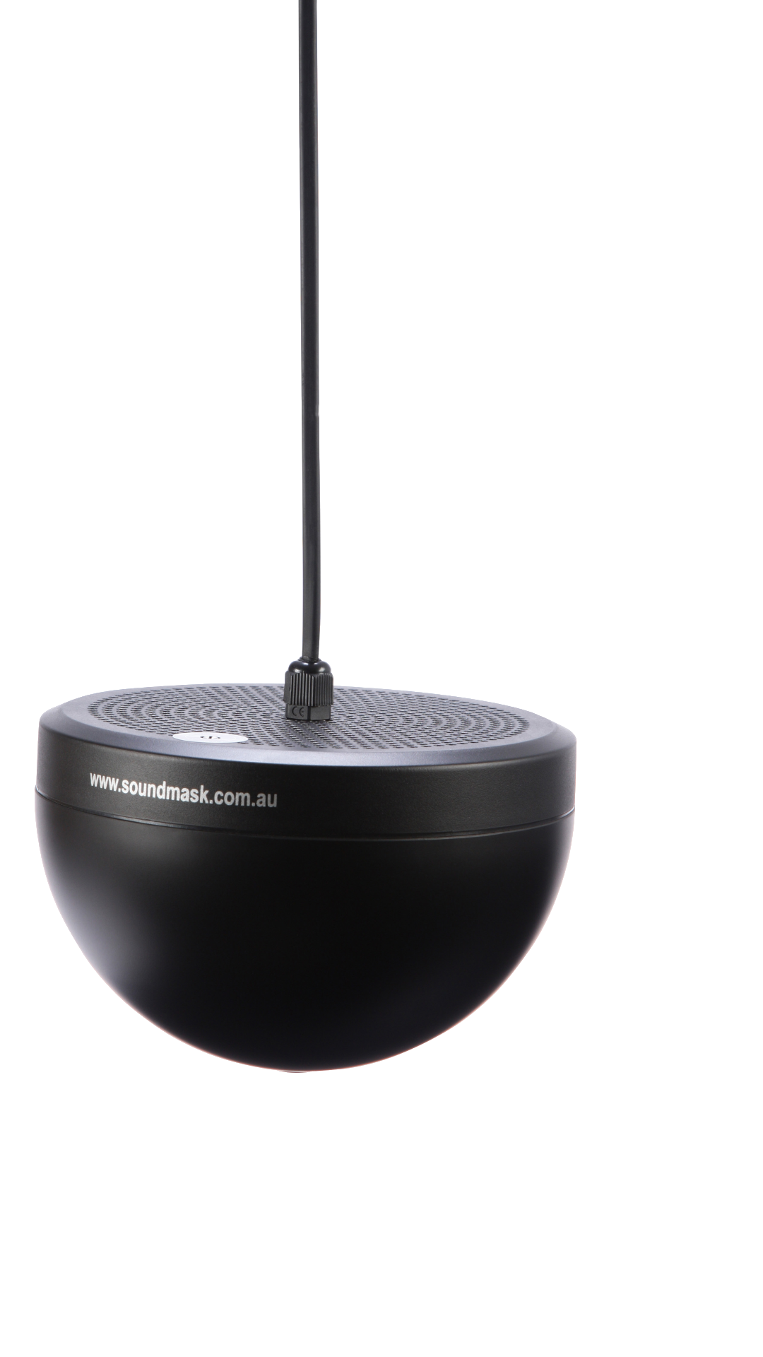 Soundmask ceiling-suspended sound masking emitter