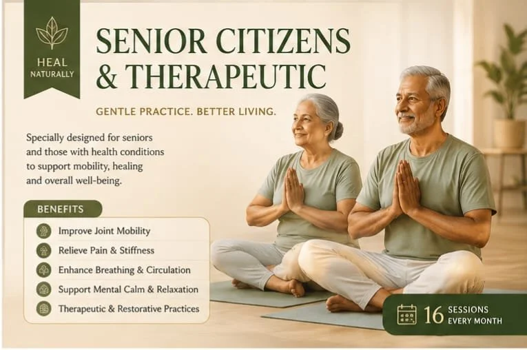Therapeutic & Senior Yoga