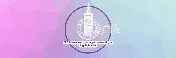 PEGS board member helps London Mayor highlight CPA